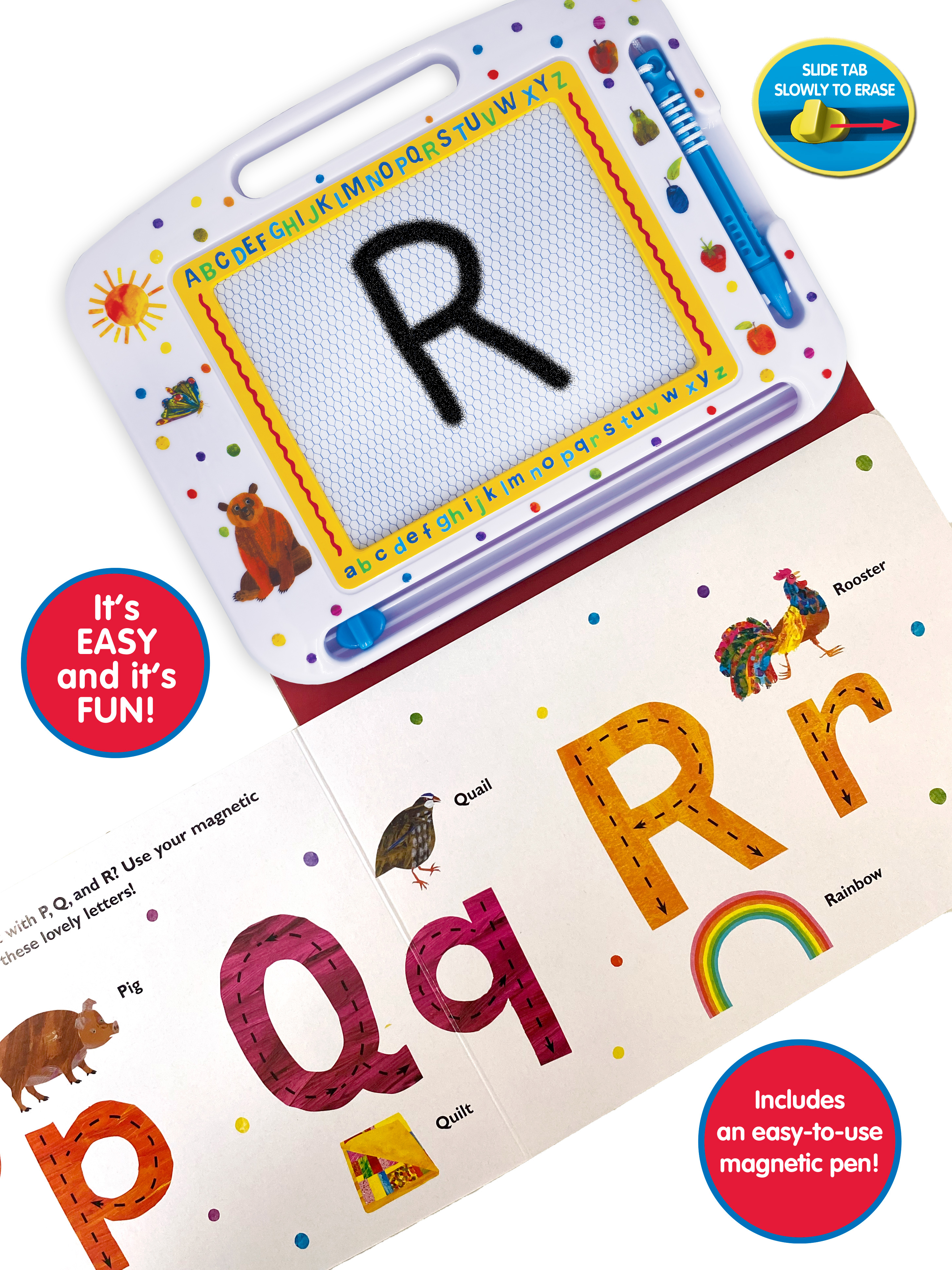 ERIC CARLE ABC/WORDS LEARNING SERIES