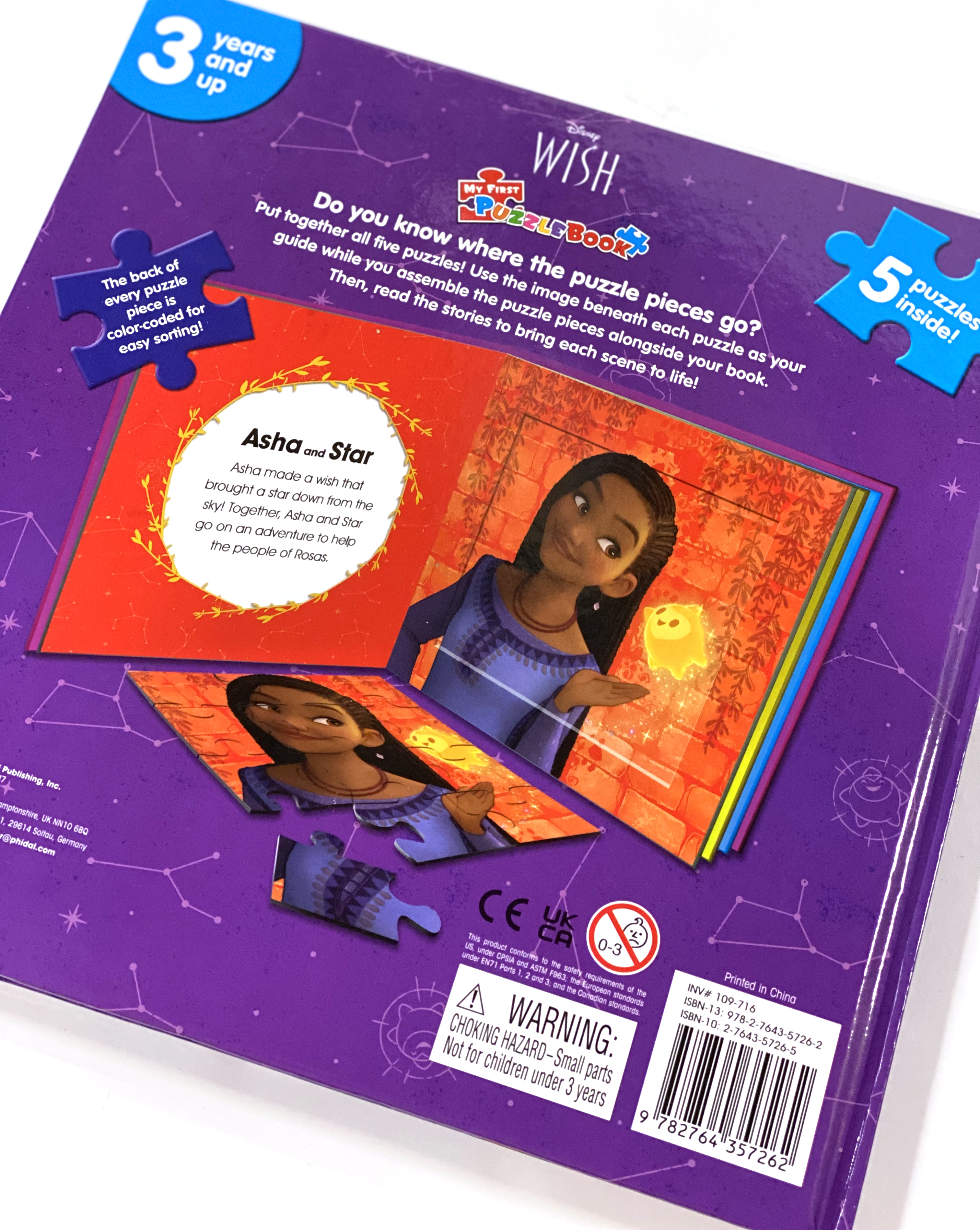 DISNEY WISH MY FIRST PUZZLE BOOK