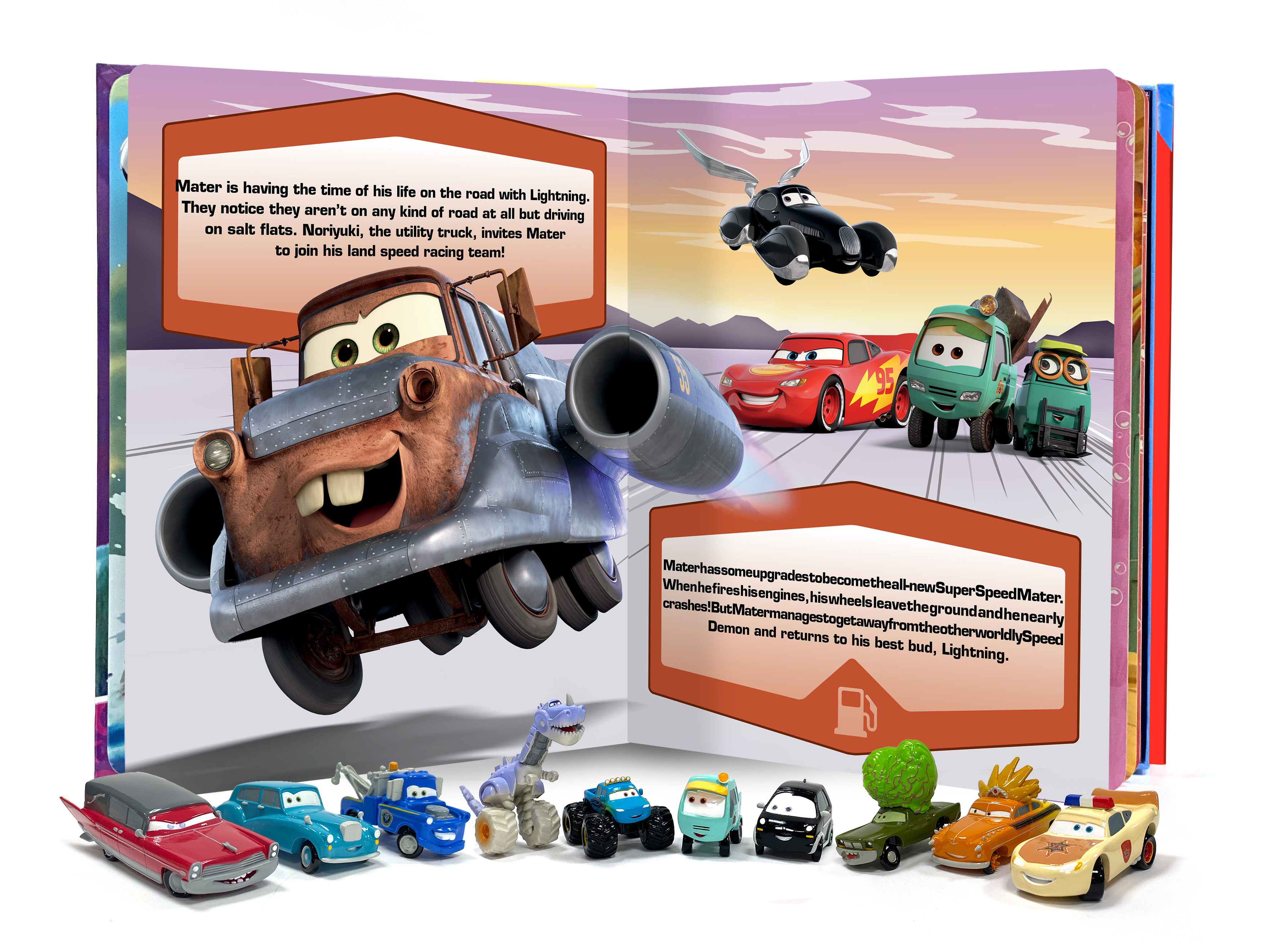 DISNEY CARS ON THE ROAD MY BUSY BOOKS