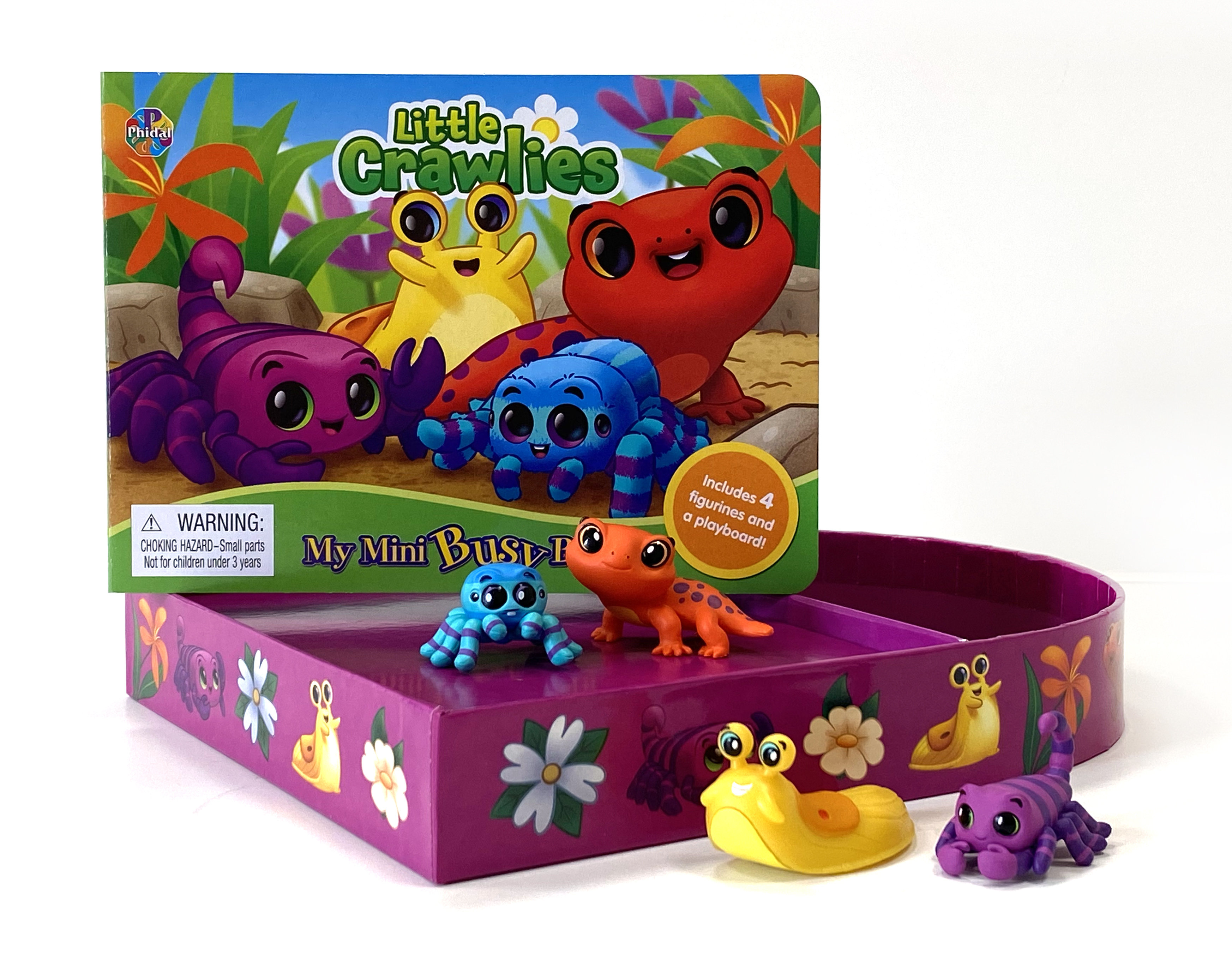 LITTLE CRAWLIES MINI BUSY BOOKS