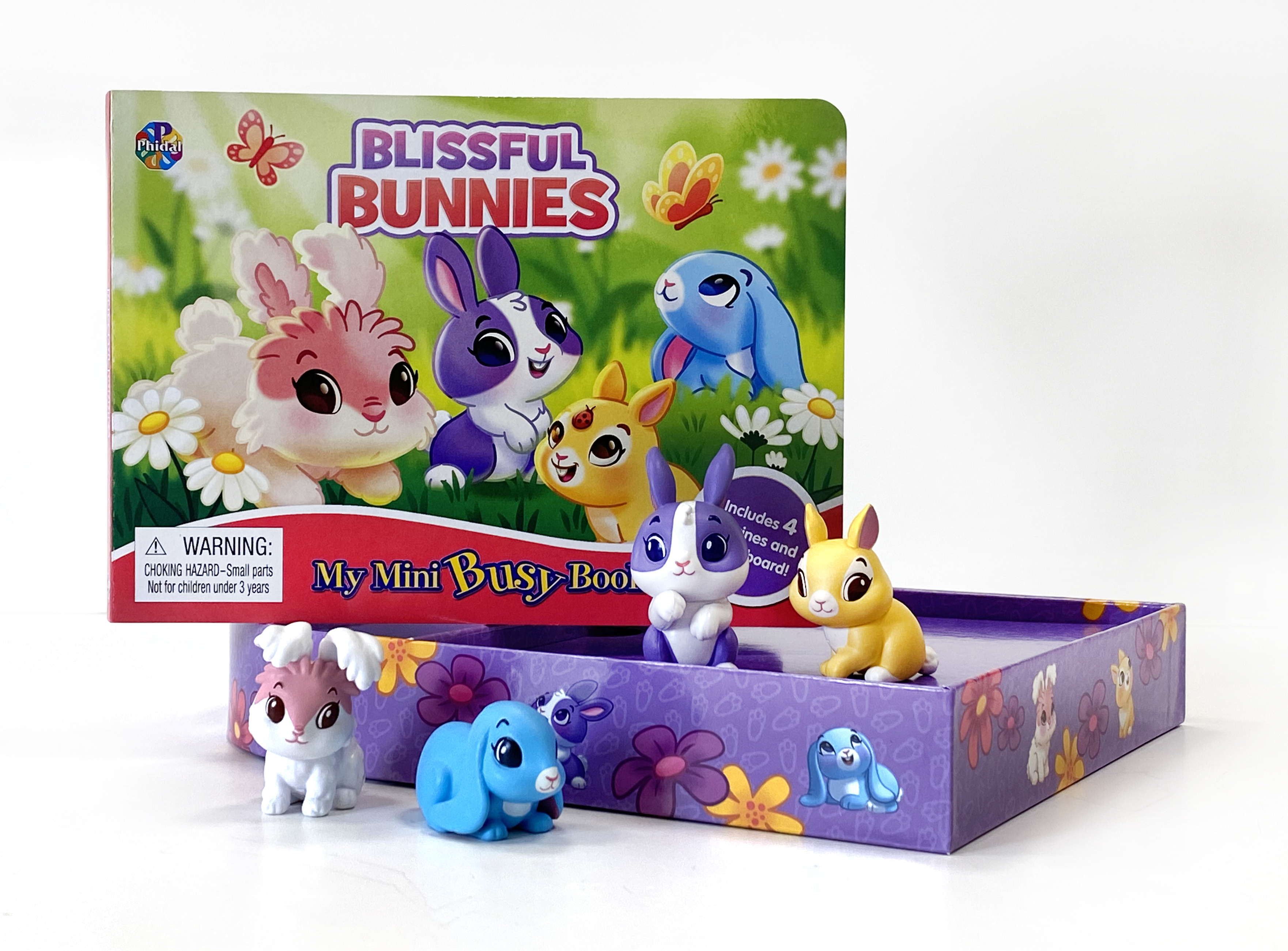 BLISSFUL BUNNIES MINI BUSY BOOKS