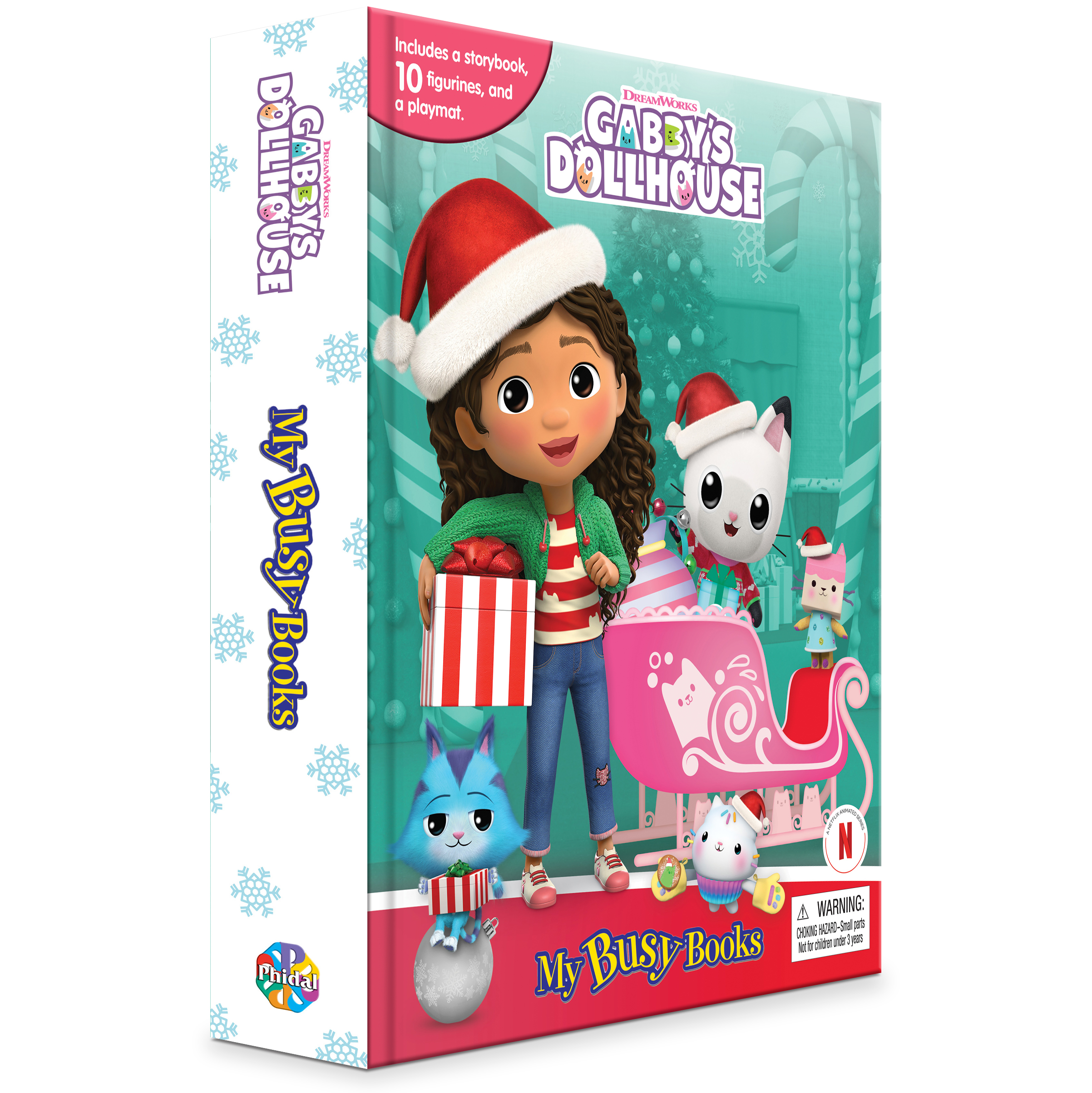 GABBY'S DOLLHOUSE XMAS MY BUSY BOOKS