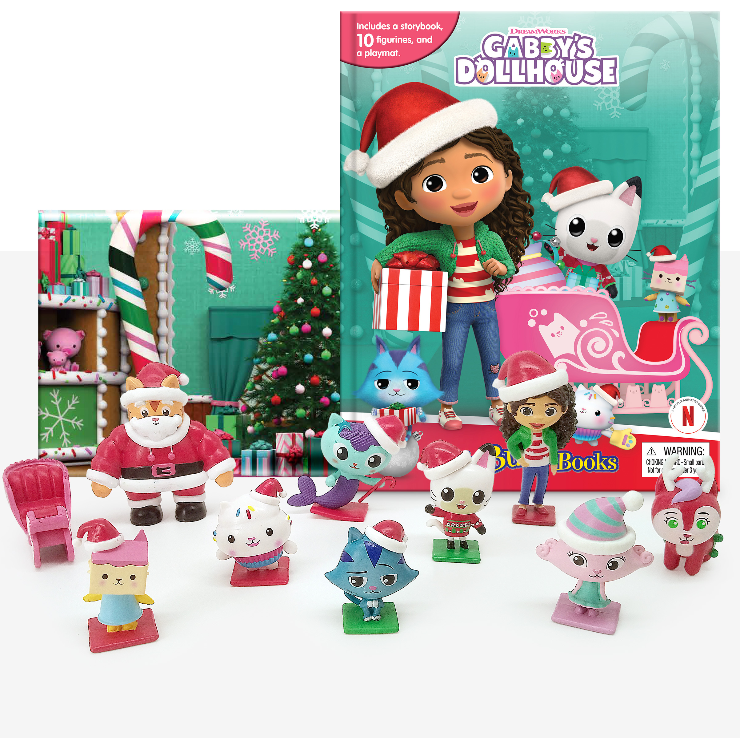 GABBY'S DOLLHOUSE XMAS MY BUSY BOOKS