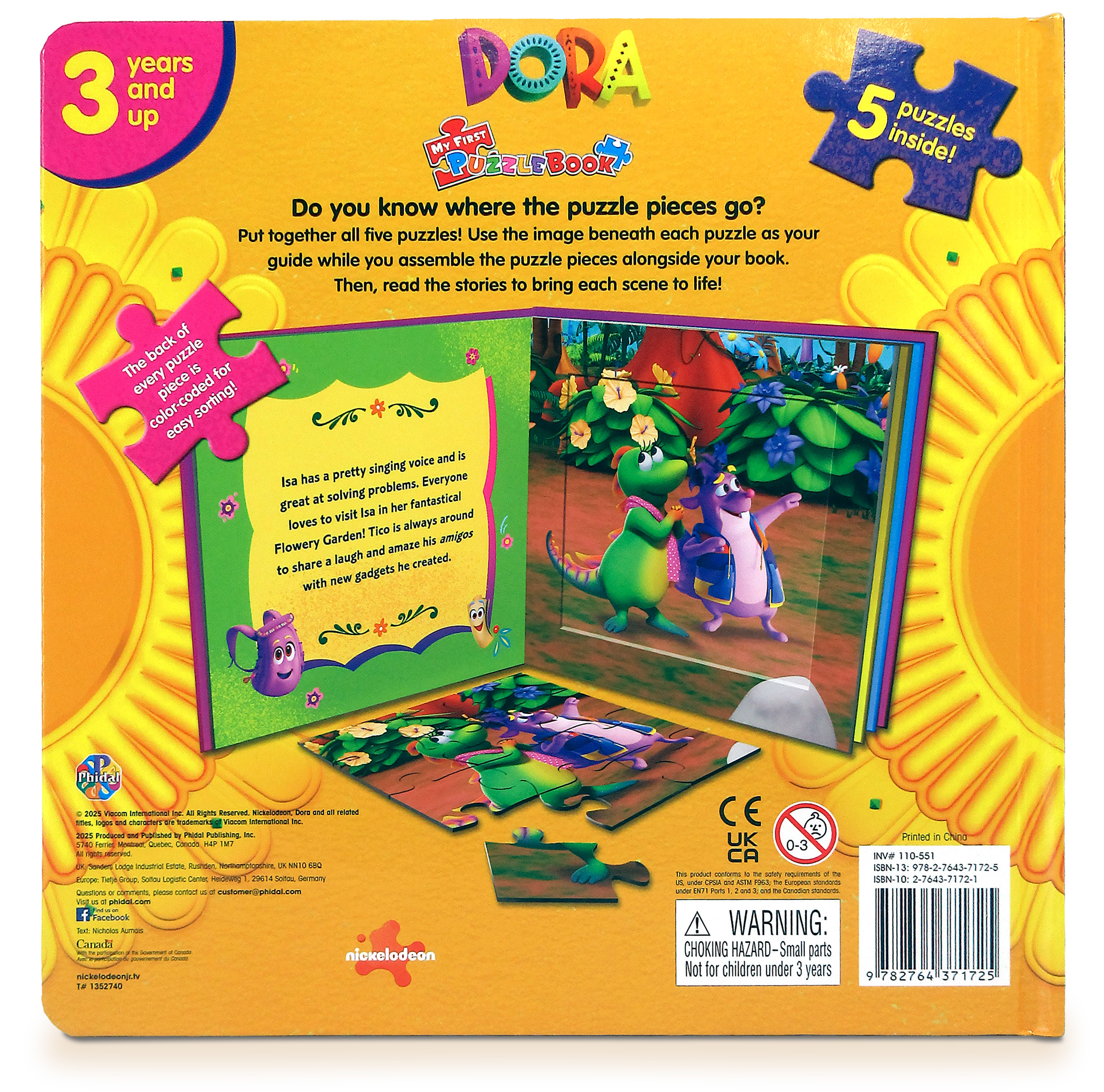DORA MY FIRST PUZZLE BOOK