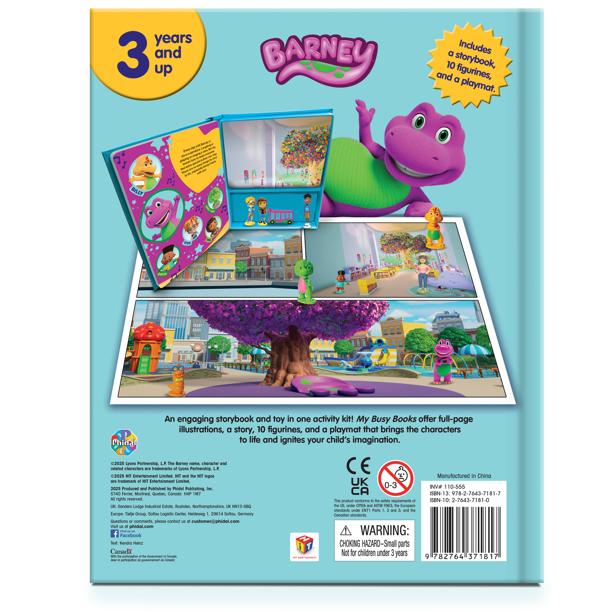 BARNEY MY BUSY BOOKS