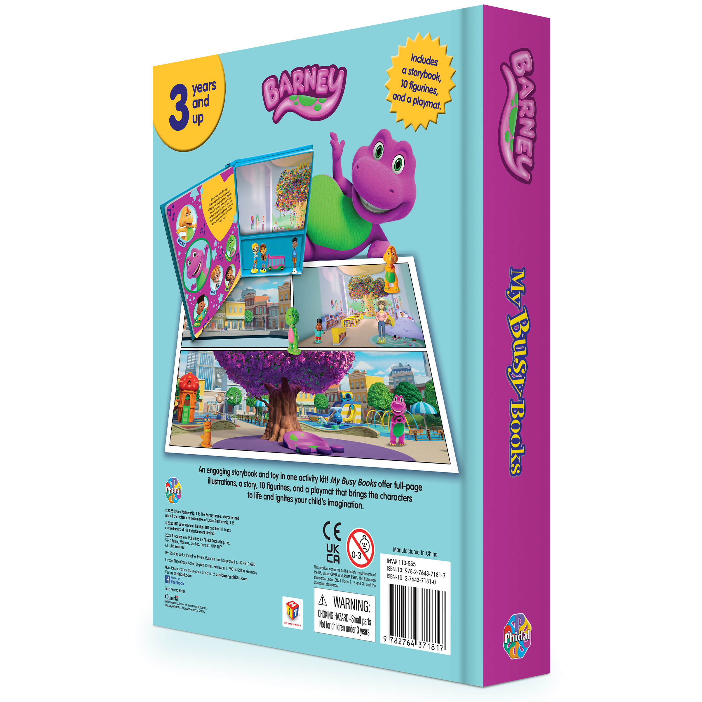 BARNEY MY BUSY BOOKS