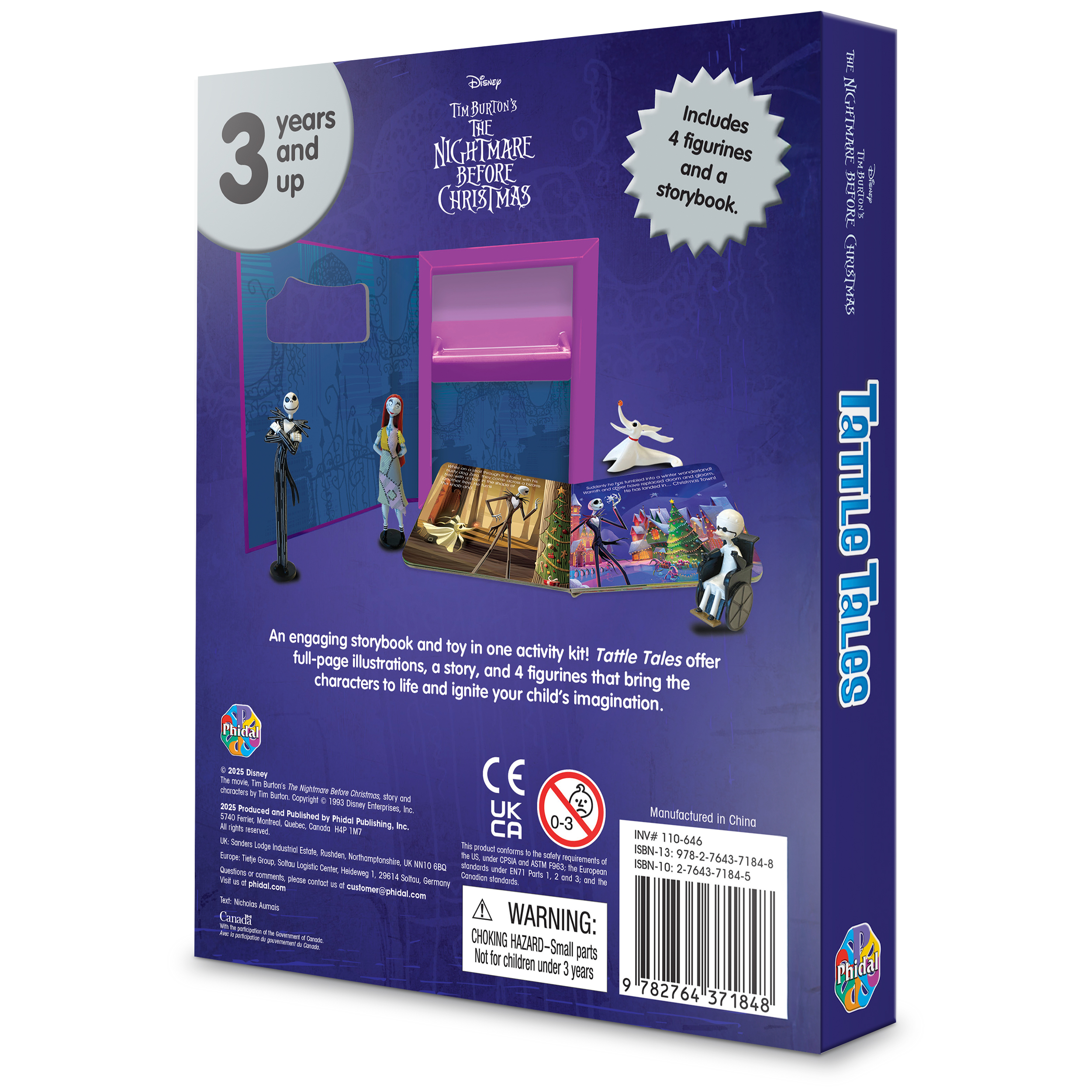 NIGHTMARE BEFORE CHRISTMAS TATTLE TALES