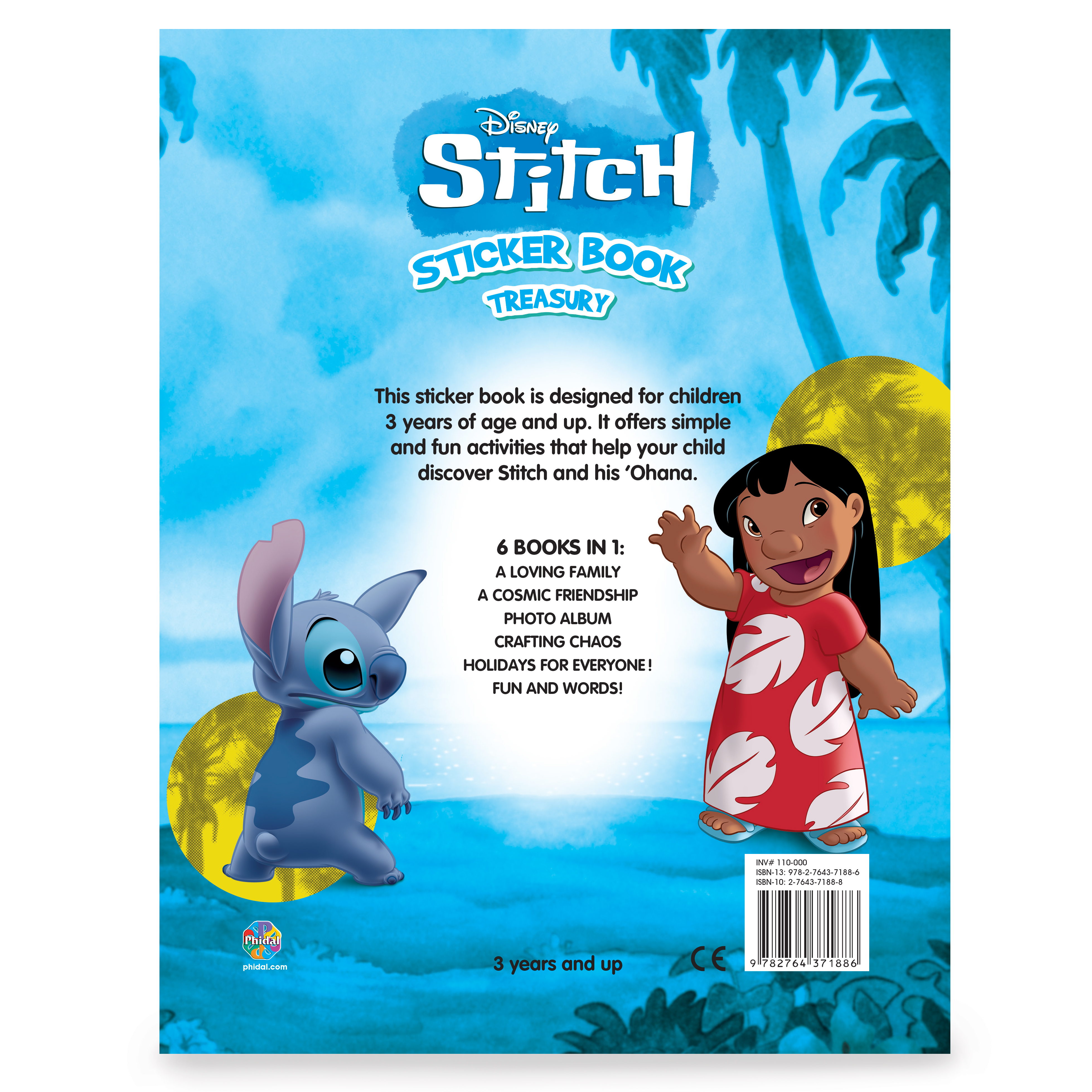 STITCH STICKER BOOK TREASURY