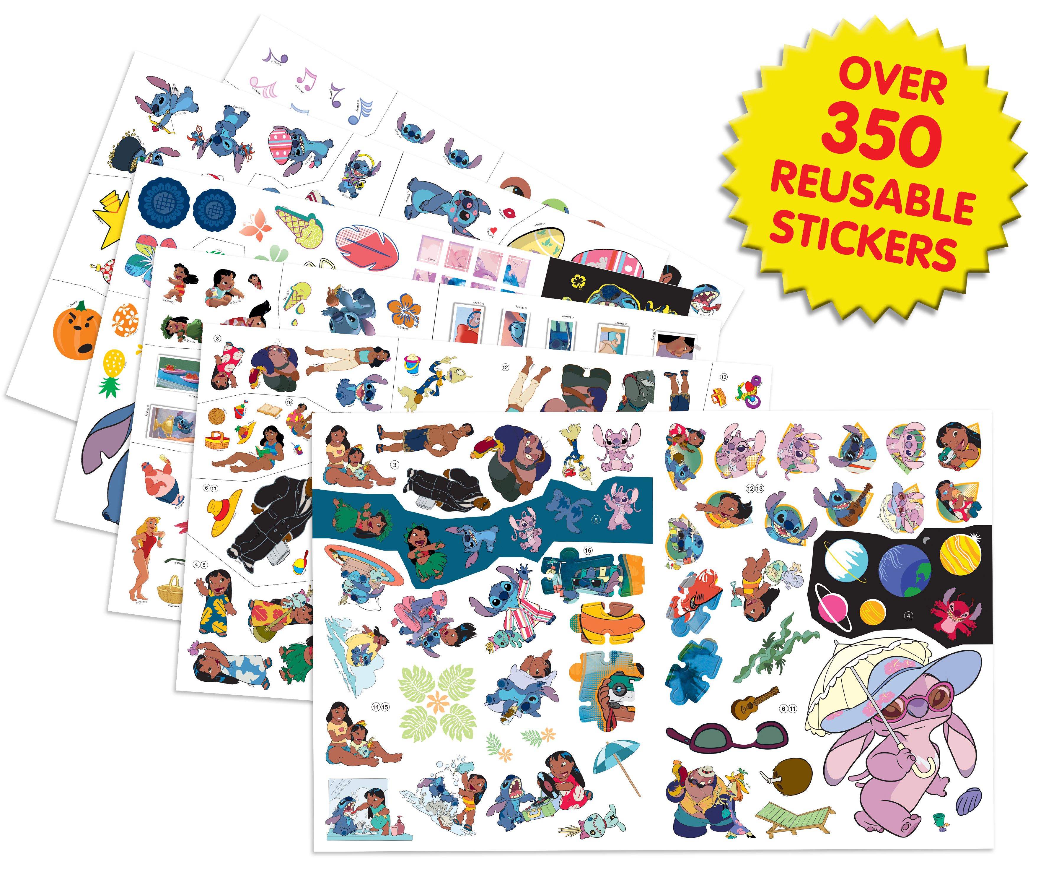 STITCH STICKER BOOK TREASURY