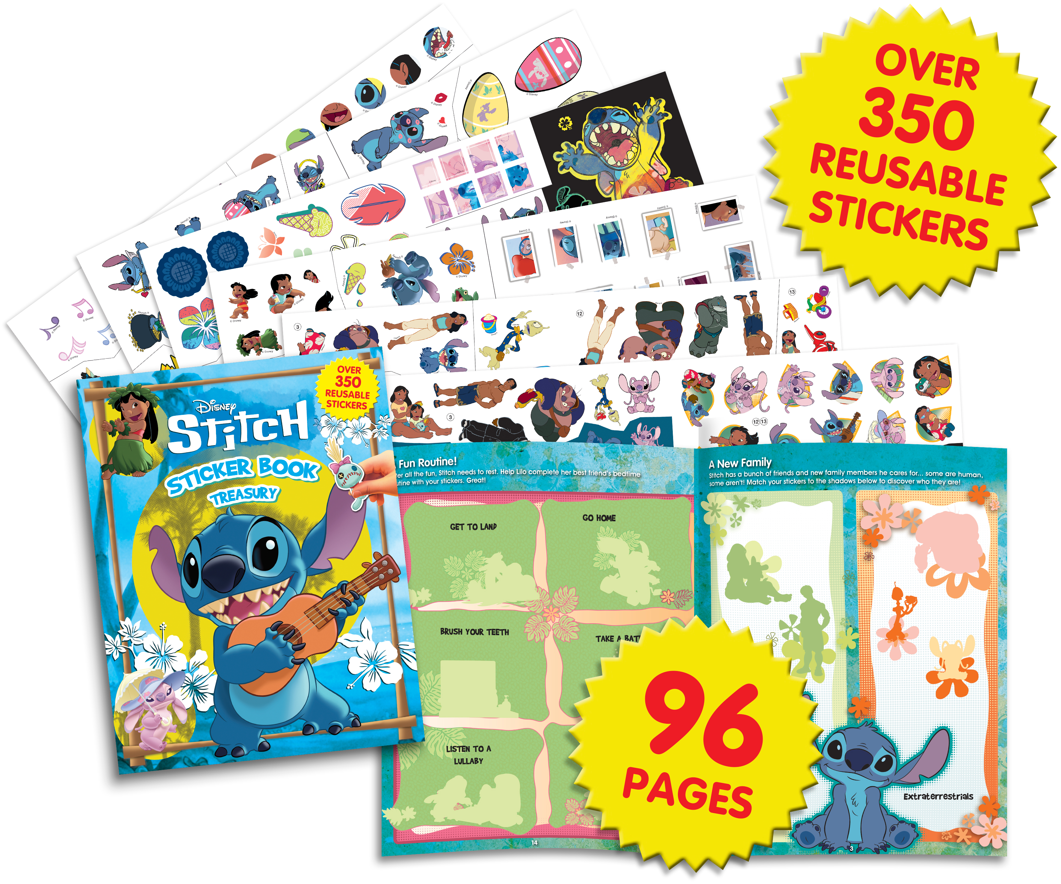 STITCH STICKER BOOK TREASURY