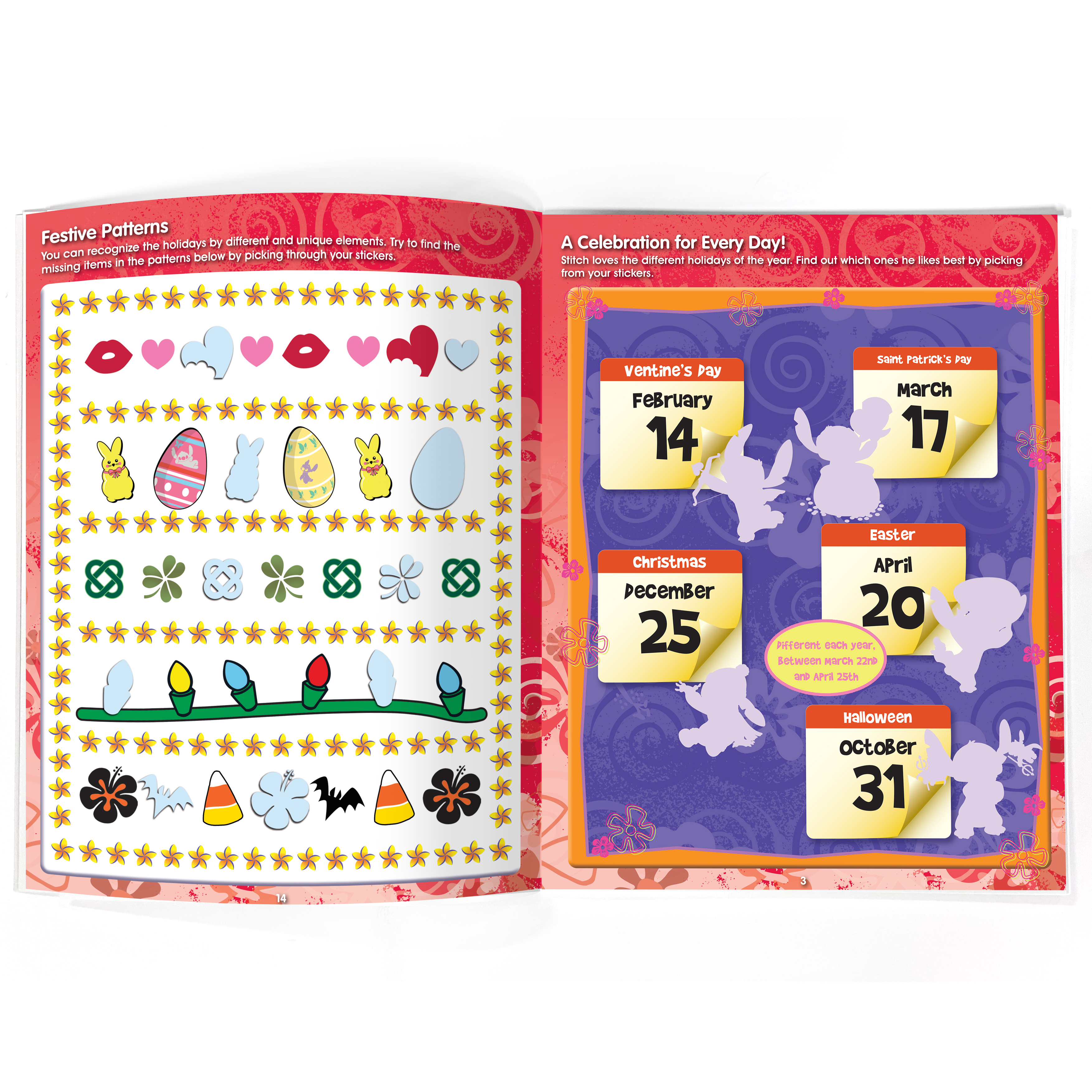 STITCH STICKER BOOK TREASURY