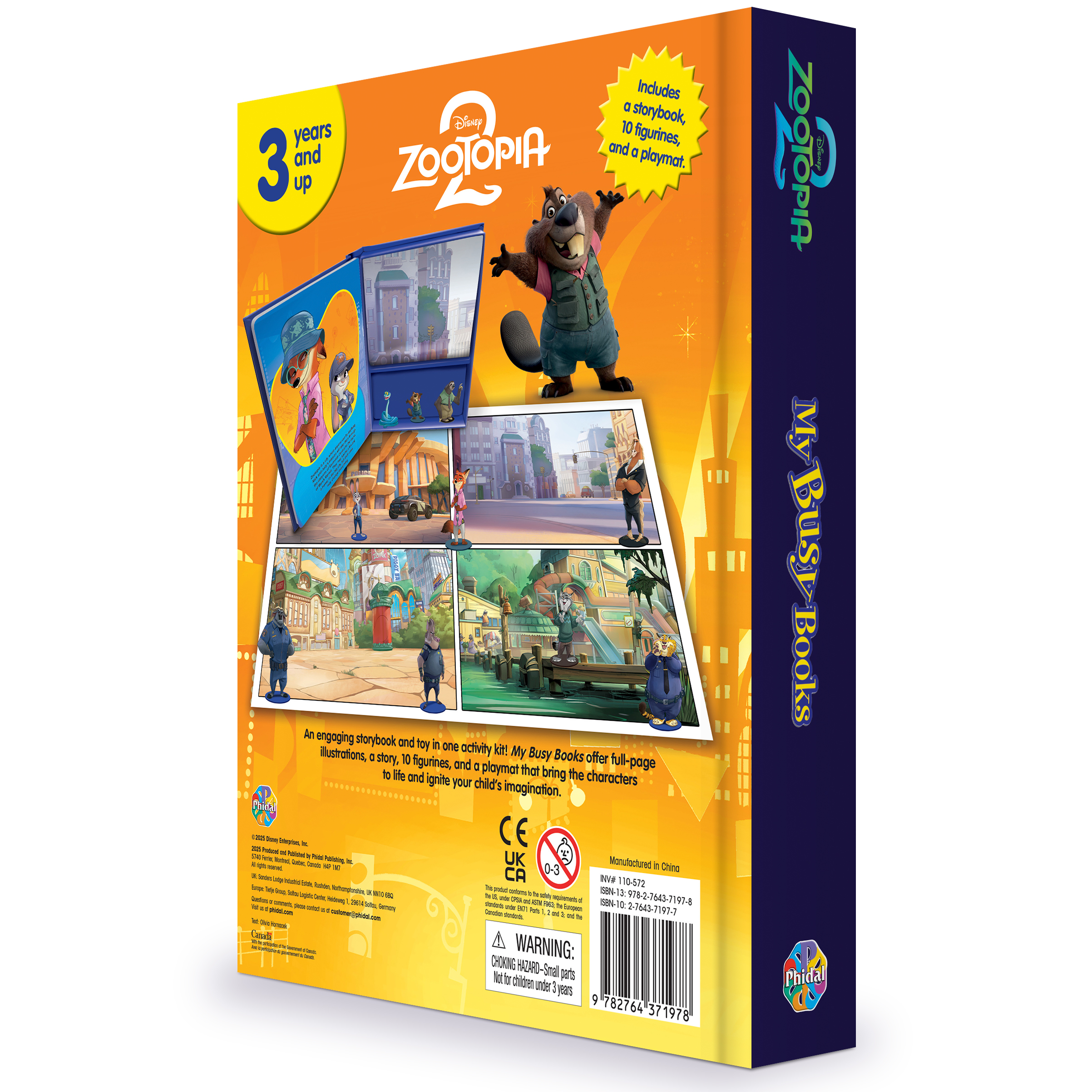 ZOOTOPIA 2 MY BUSY BOOKS