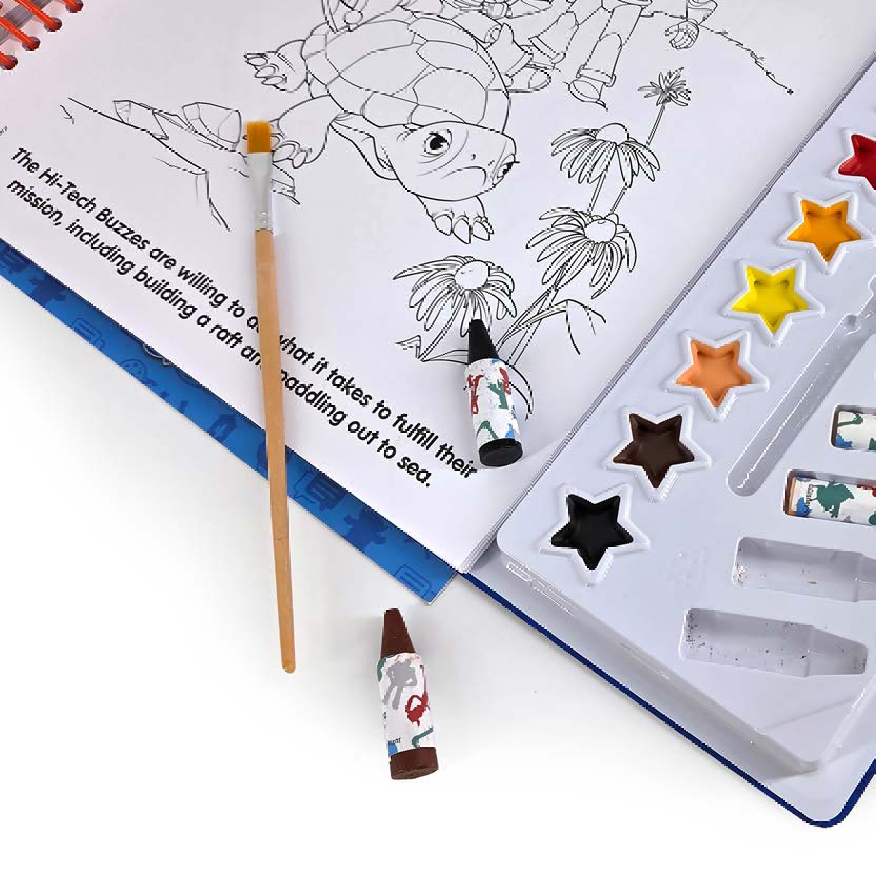 DISNEY TOY STORY (WITH 5) DELUXE POSTER PAINT & COLOR
