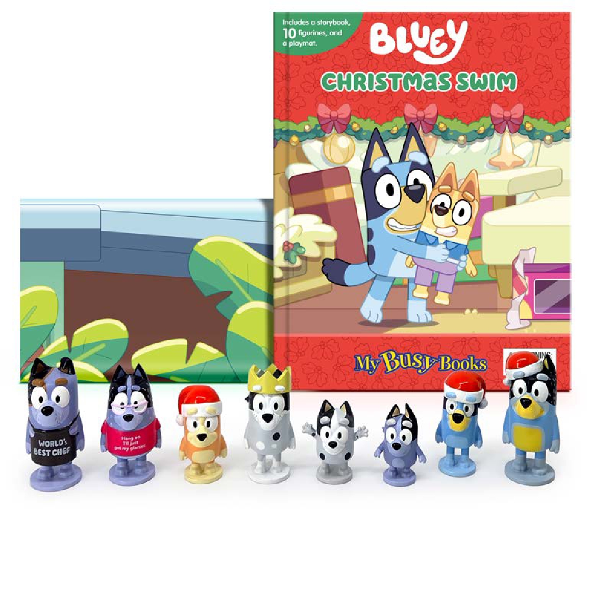 BBC BLUEY CHRISTMAS MY BUSY BOOKS