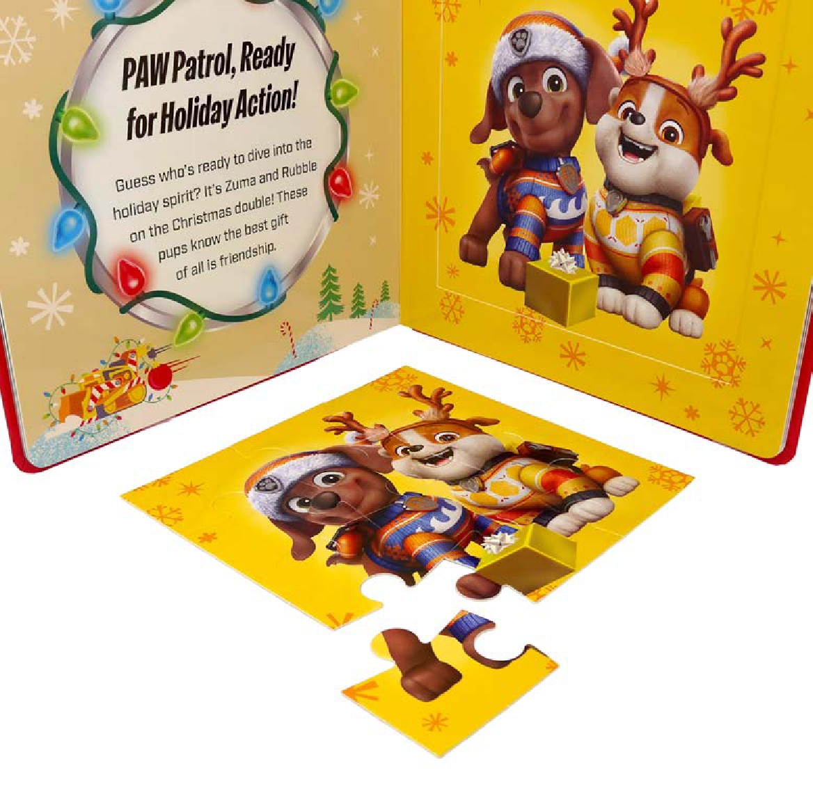 NICK PAW PATROL CHRISTMAS MY FIRST PUZZLE BOOK