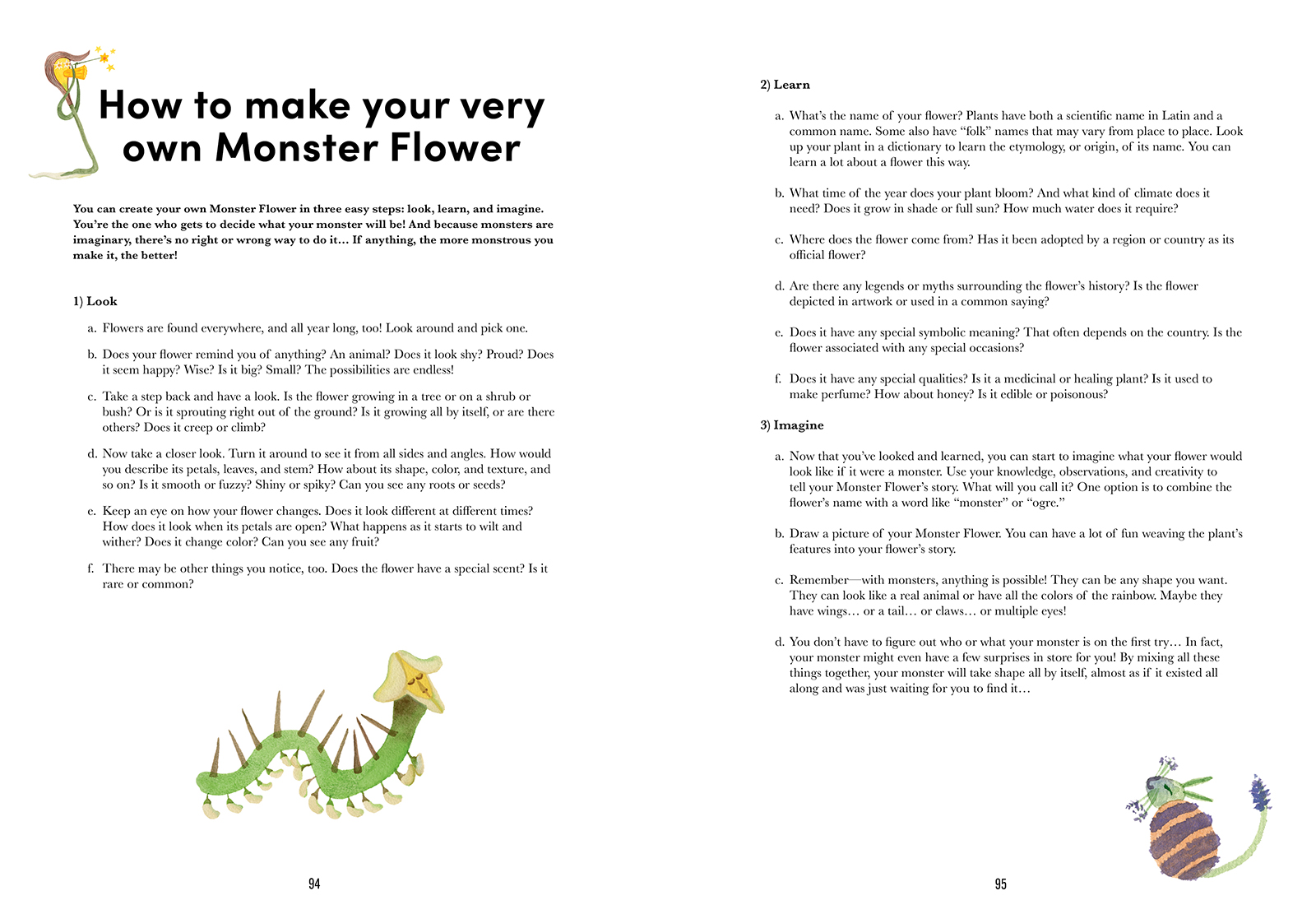 If Flowers Were Little Monsters