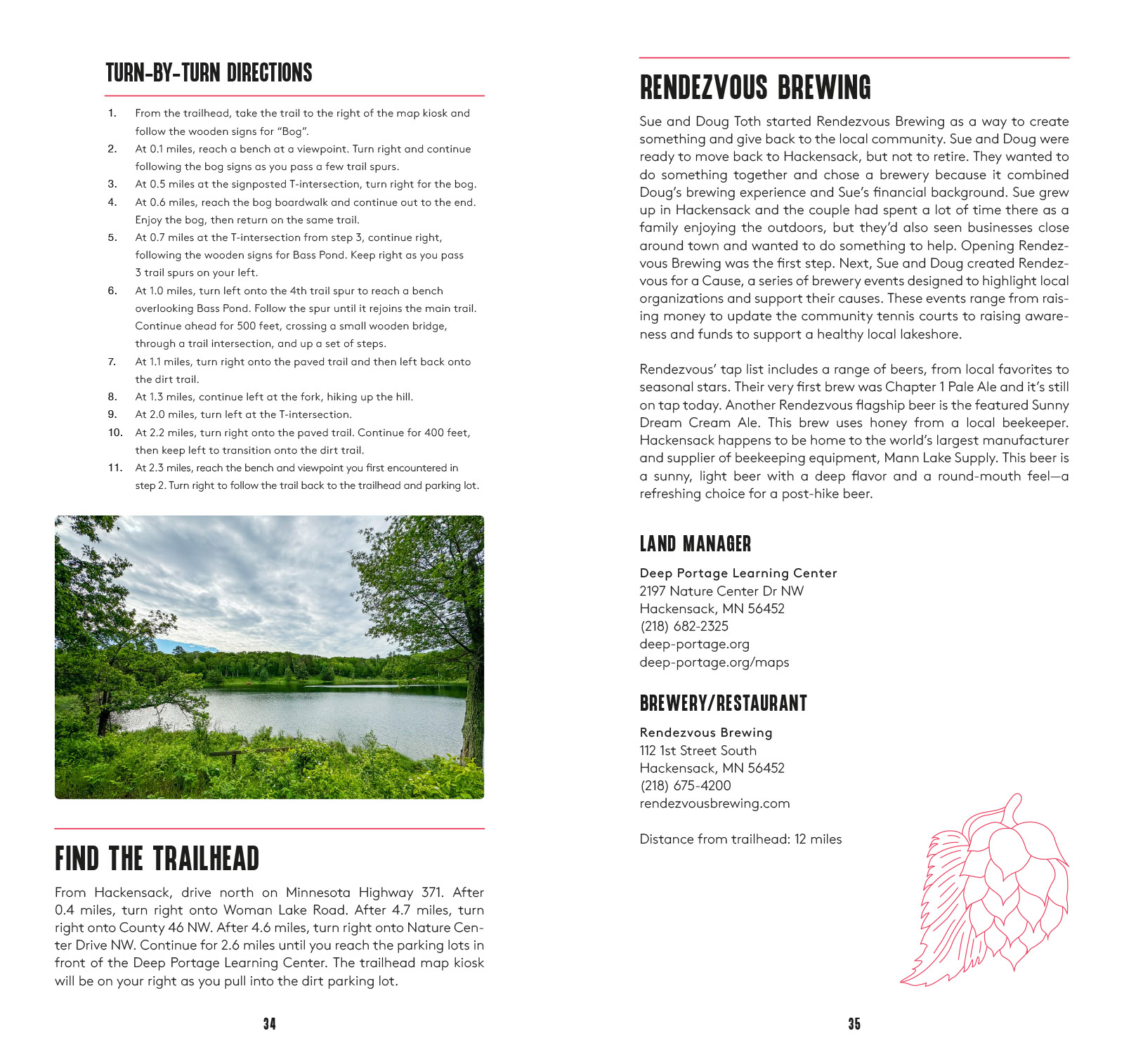 Beer Hiking Minnesota, Wisconsin & the Upper Peninsula