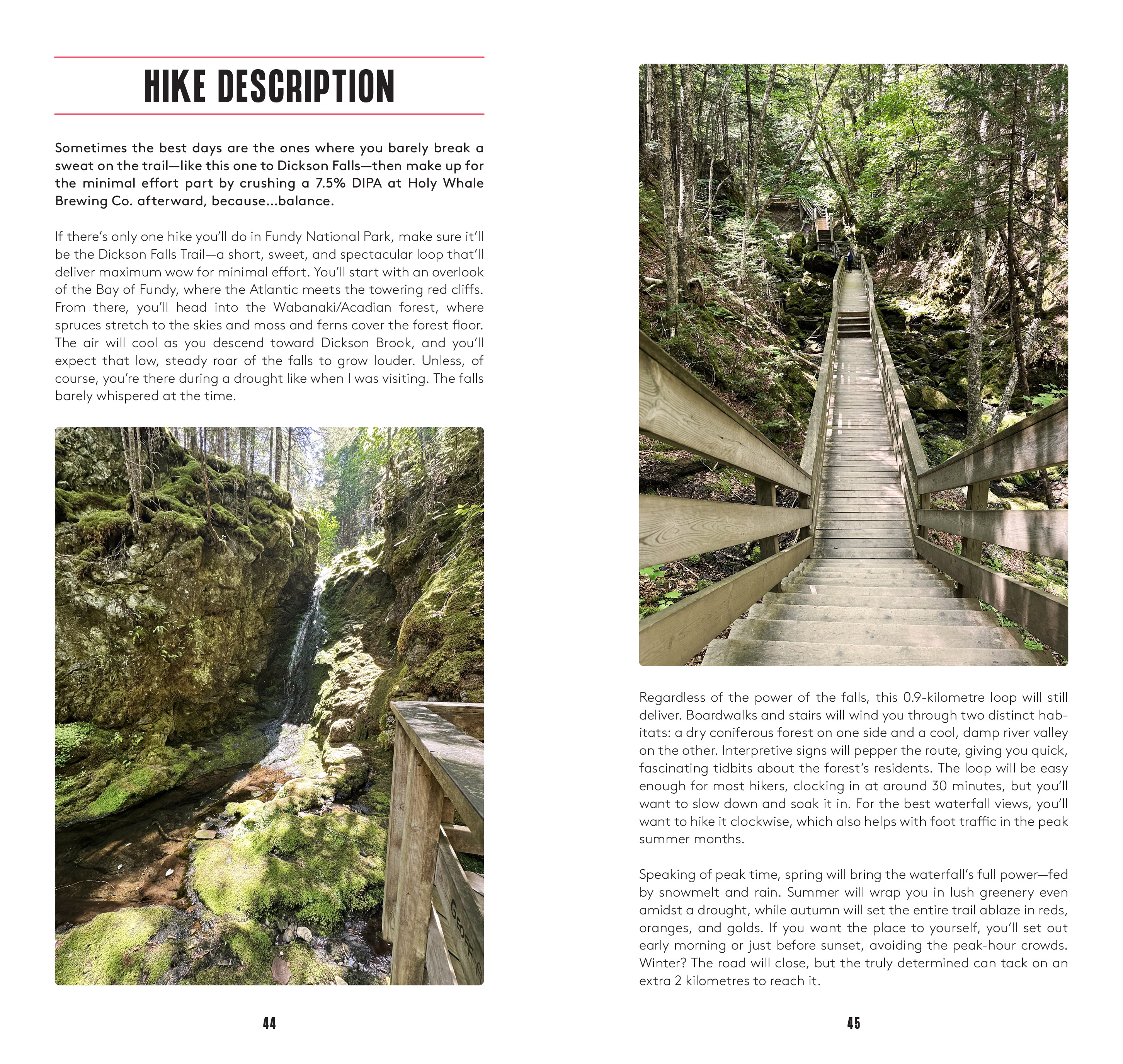 Beer Hiking Atlantic Canada