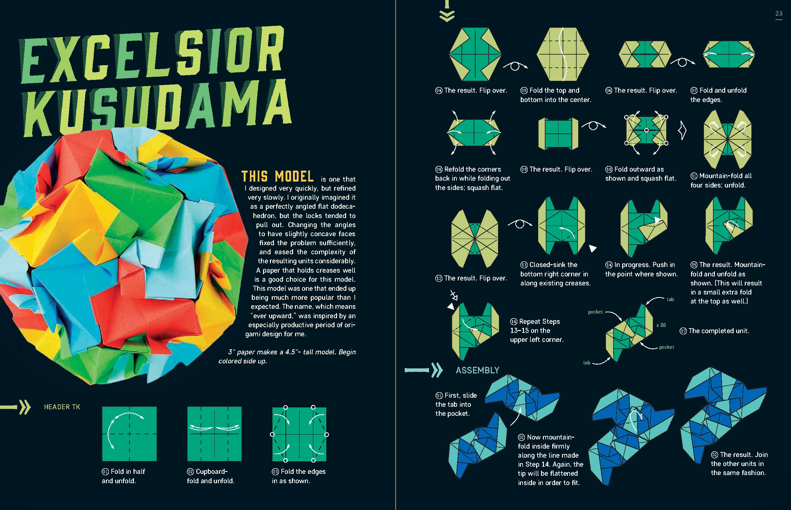 Mind-Blowing Modular Origami