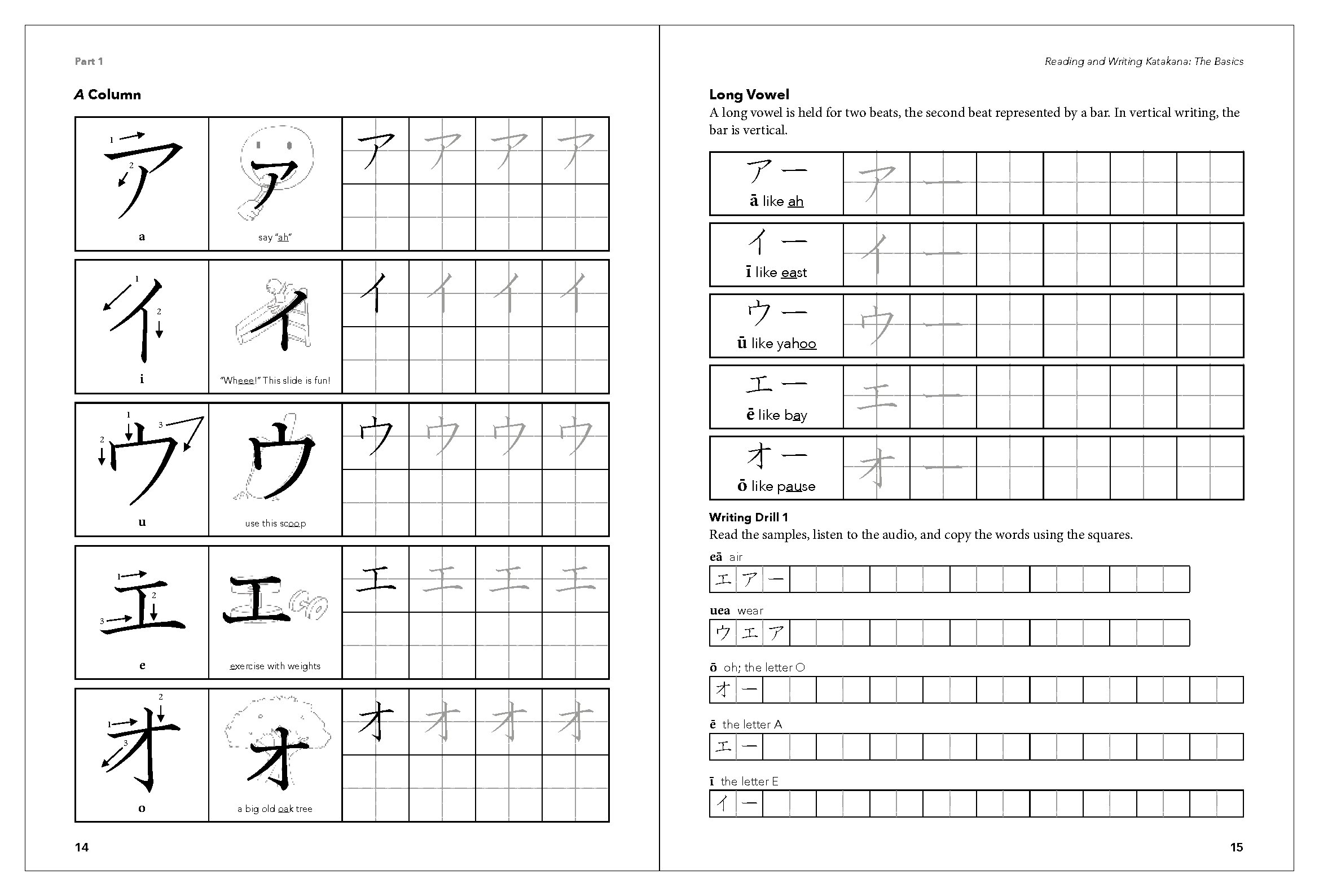 Reading and Writing Japanese Katakana