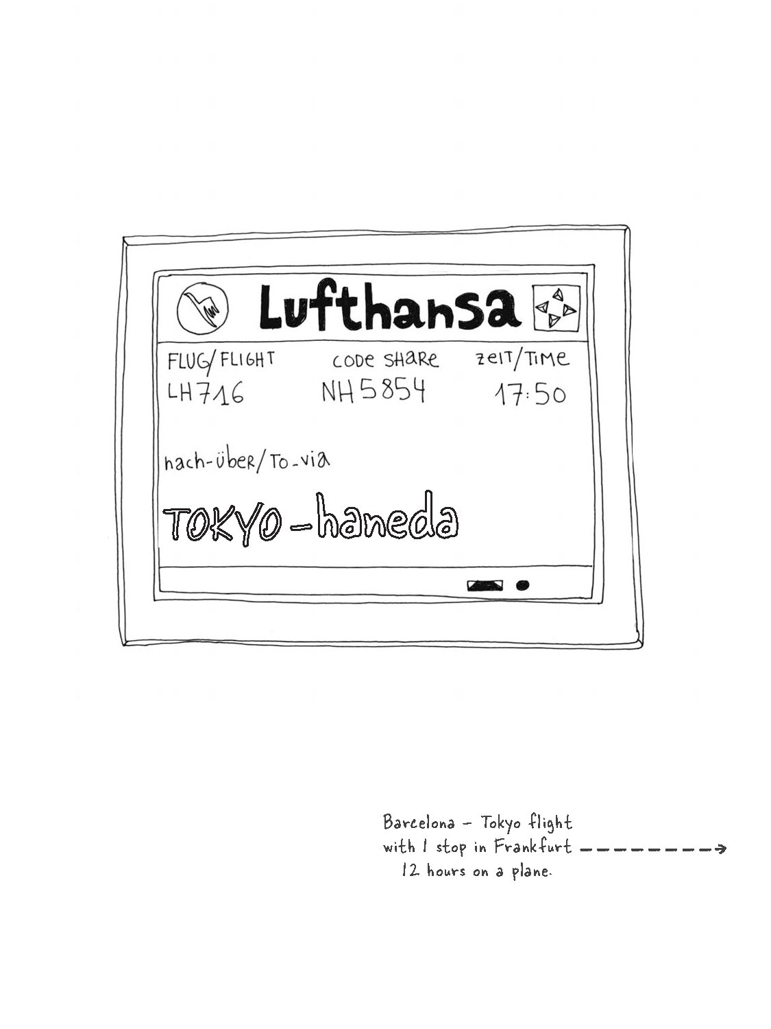 Tokyo Travel Sketchbook