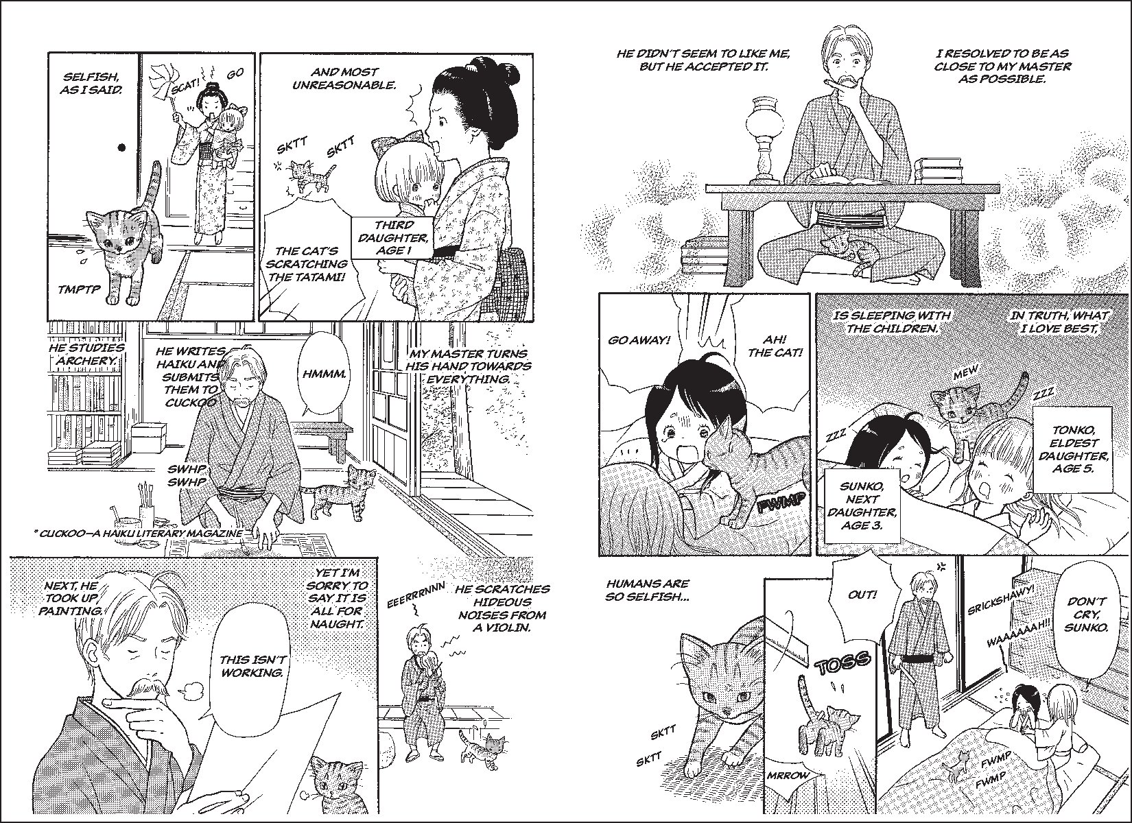 Soseki Natsume's I Am A Cat: The Manga Edition