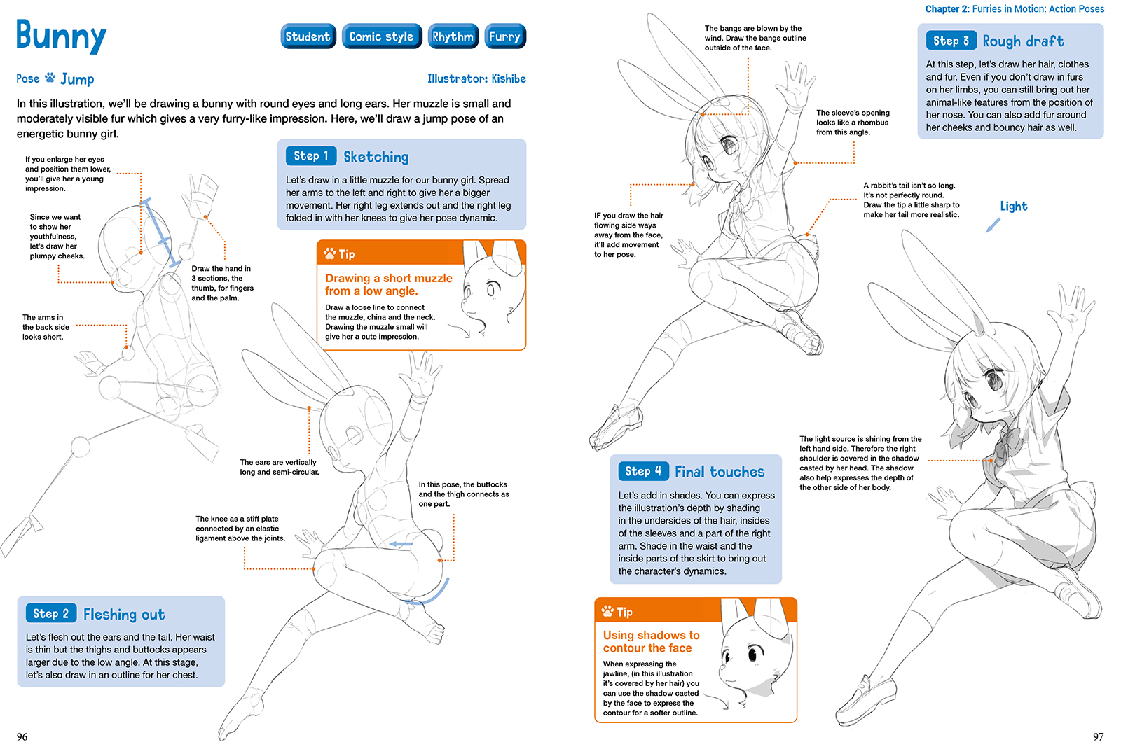The Ultimate Guide to Drawing Manga Action Furries
