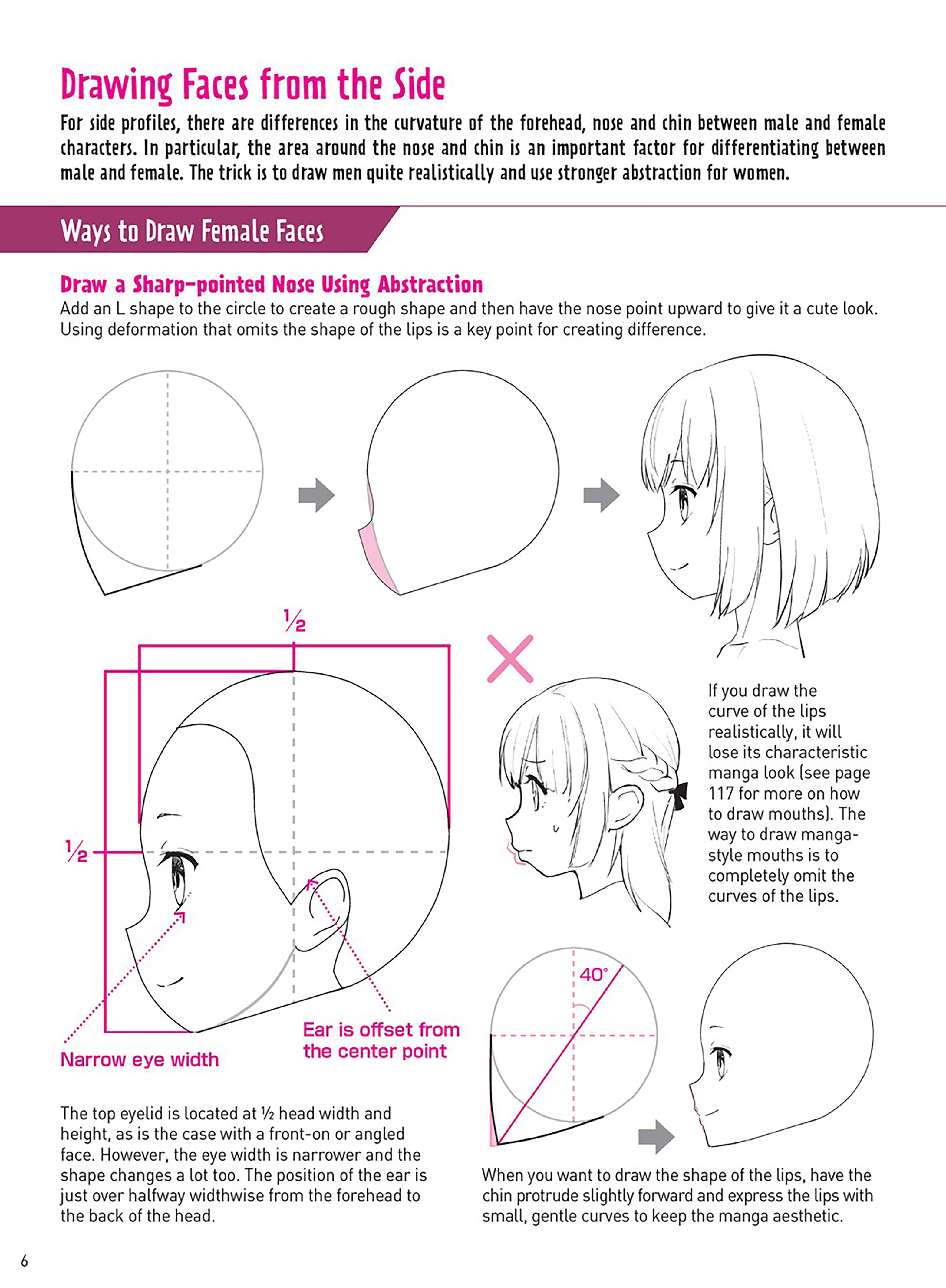 Drawing Manga Faces & Expressions