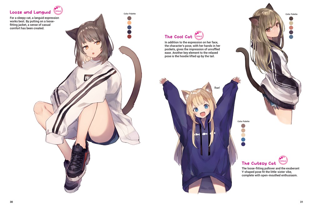 Create Kemonomimi Characters for Cosplay, Anime & Manga