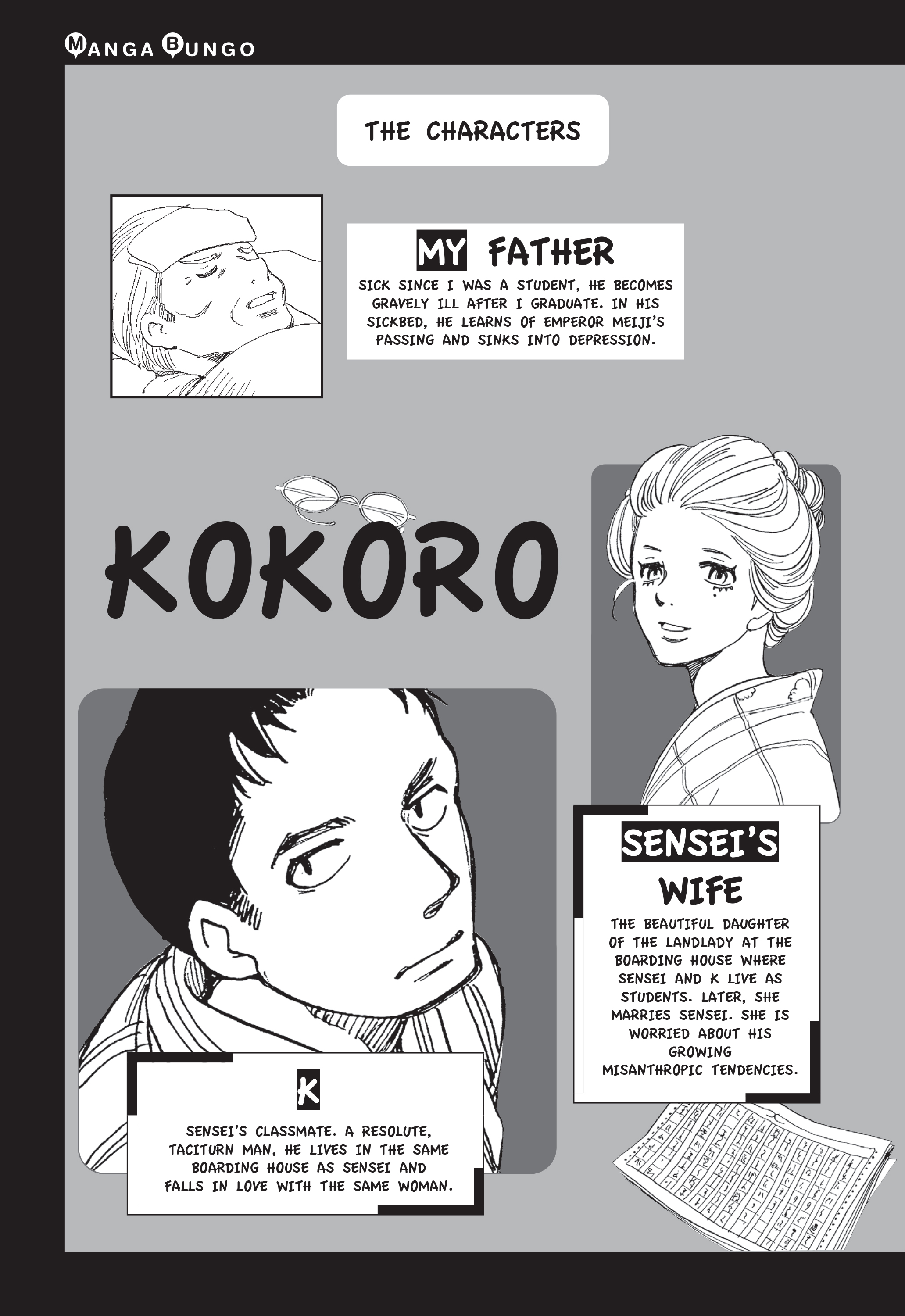 Soseki Natsume's Kokoro: The Manga Edition