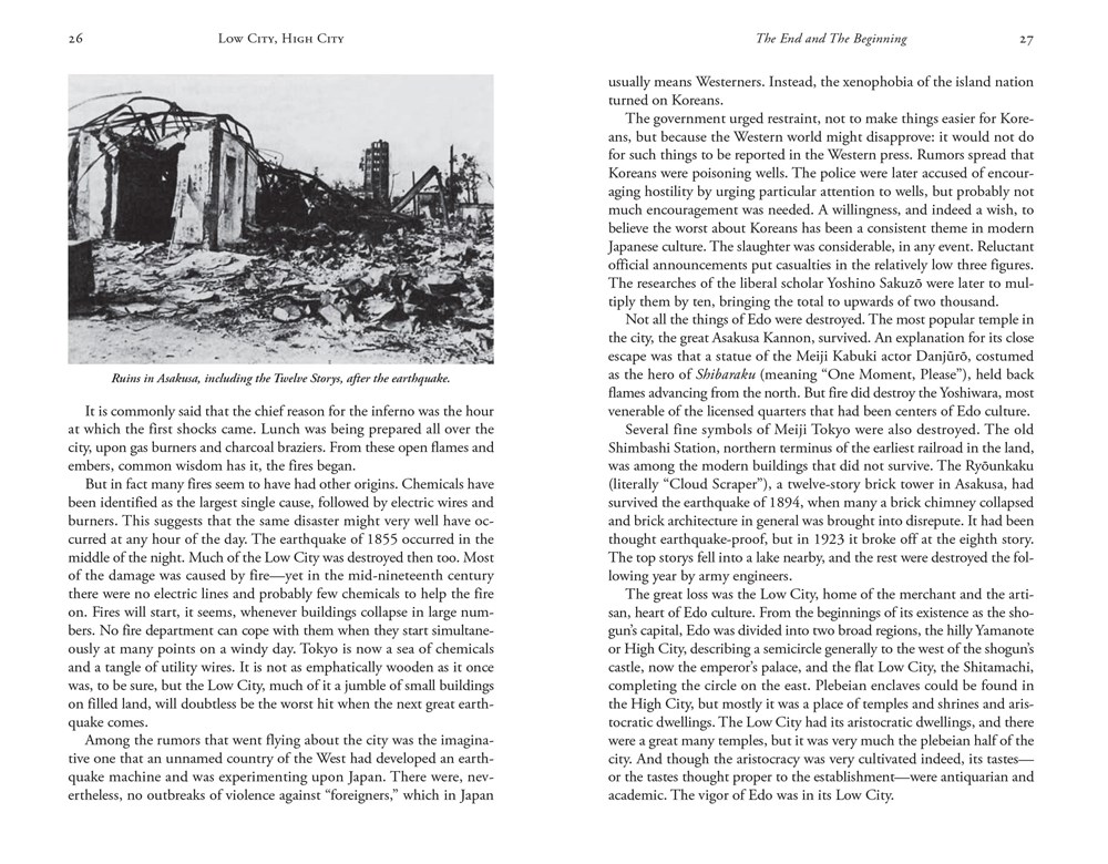 A History of Tokyo 1867-1989