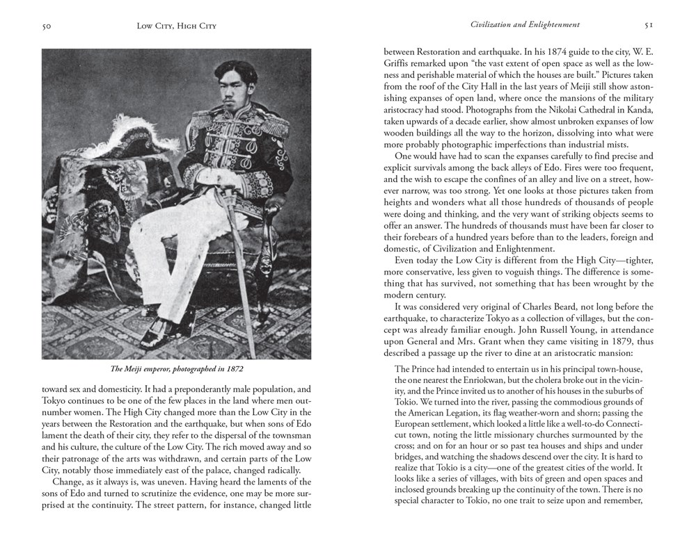 A History of Tokyo 1867-1989