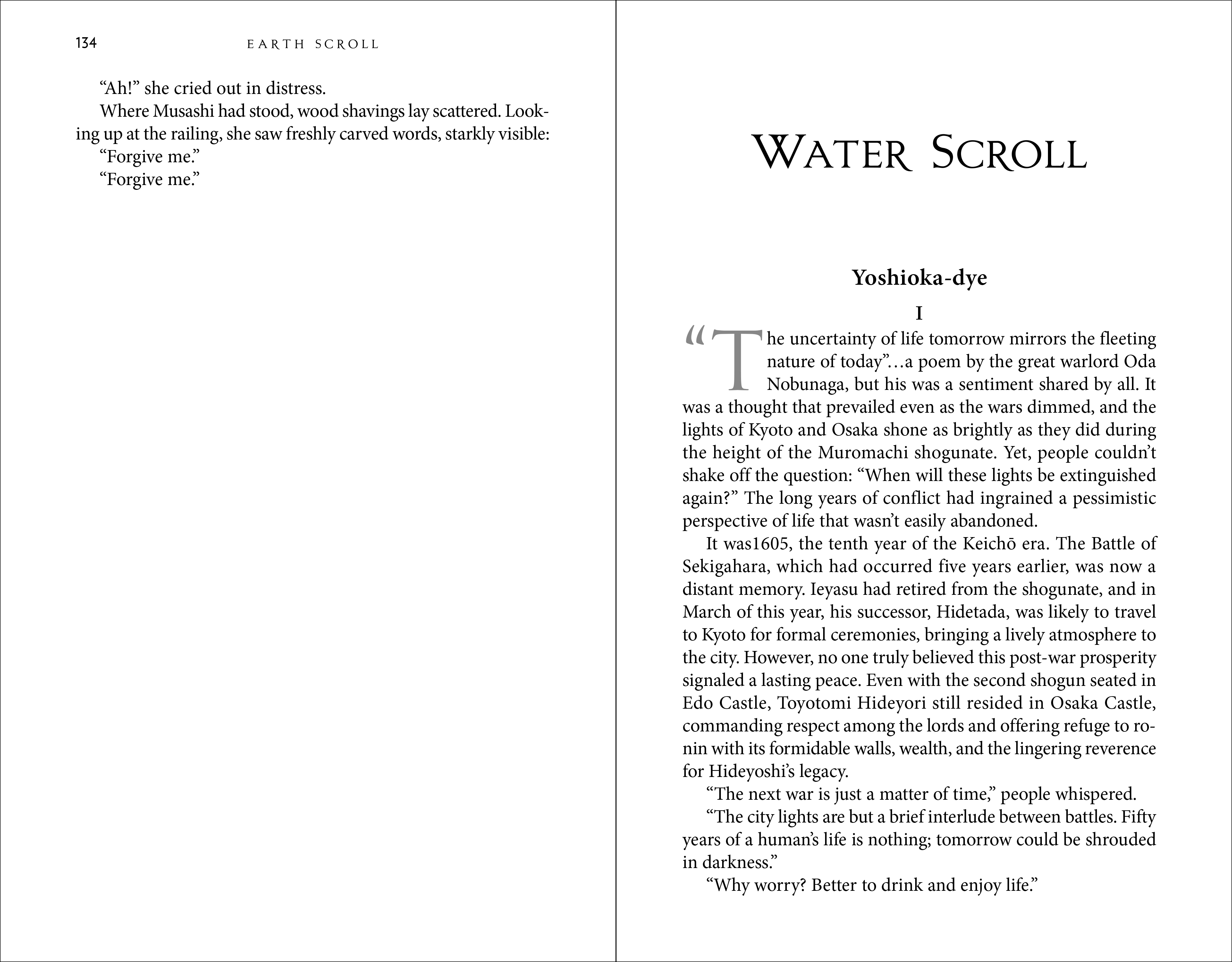 Musashi: Book 1 - Earth, Water and Fire
