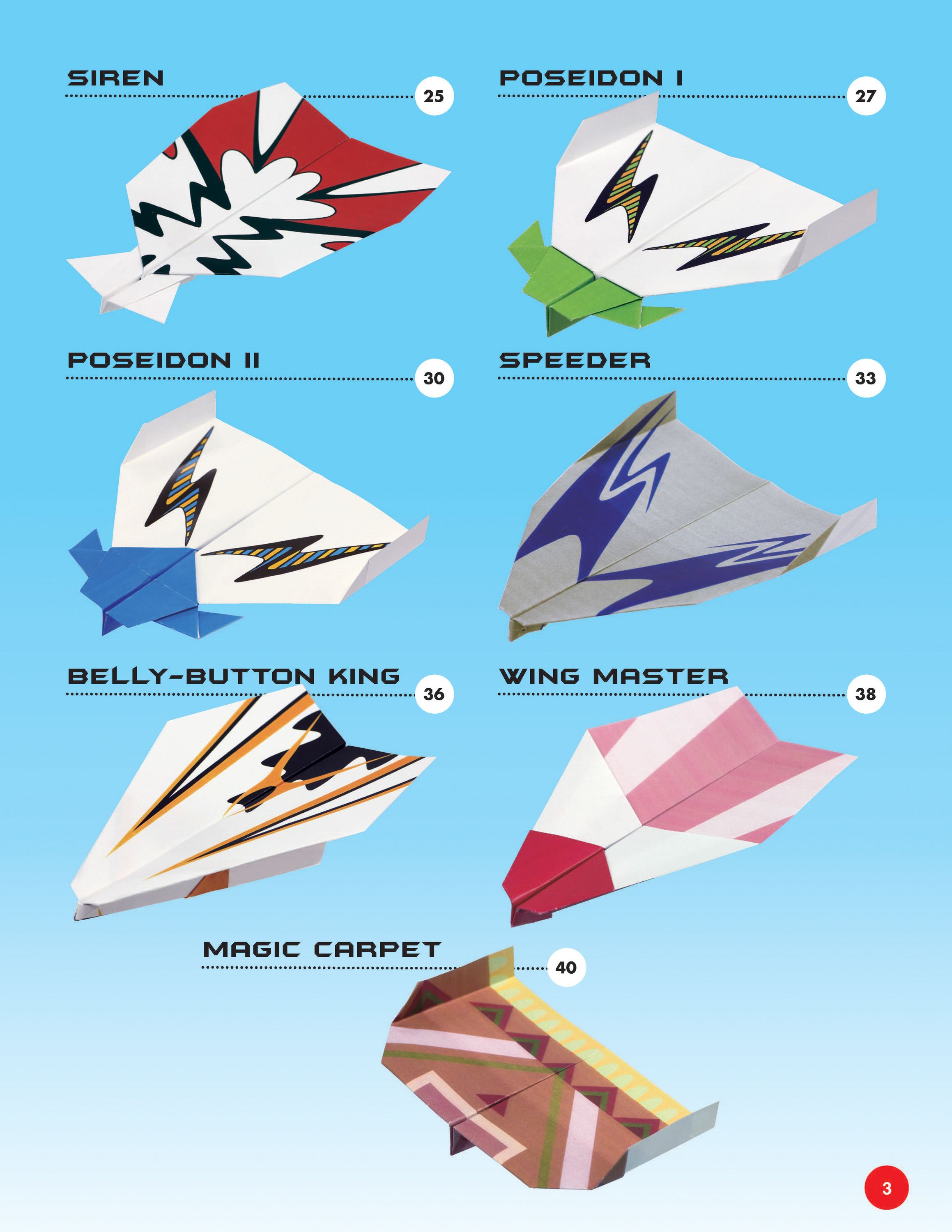 Ultra Long Flight Paper Airplanes