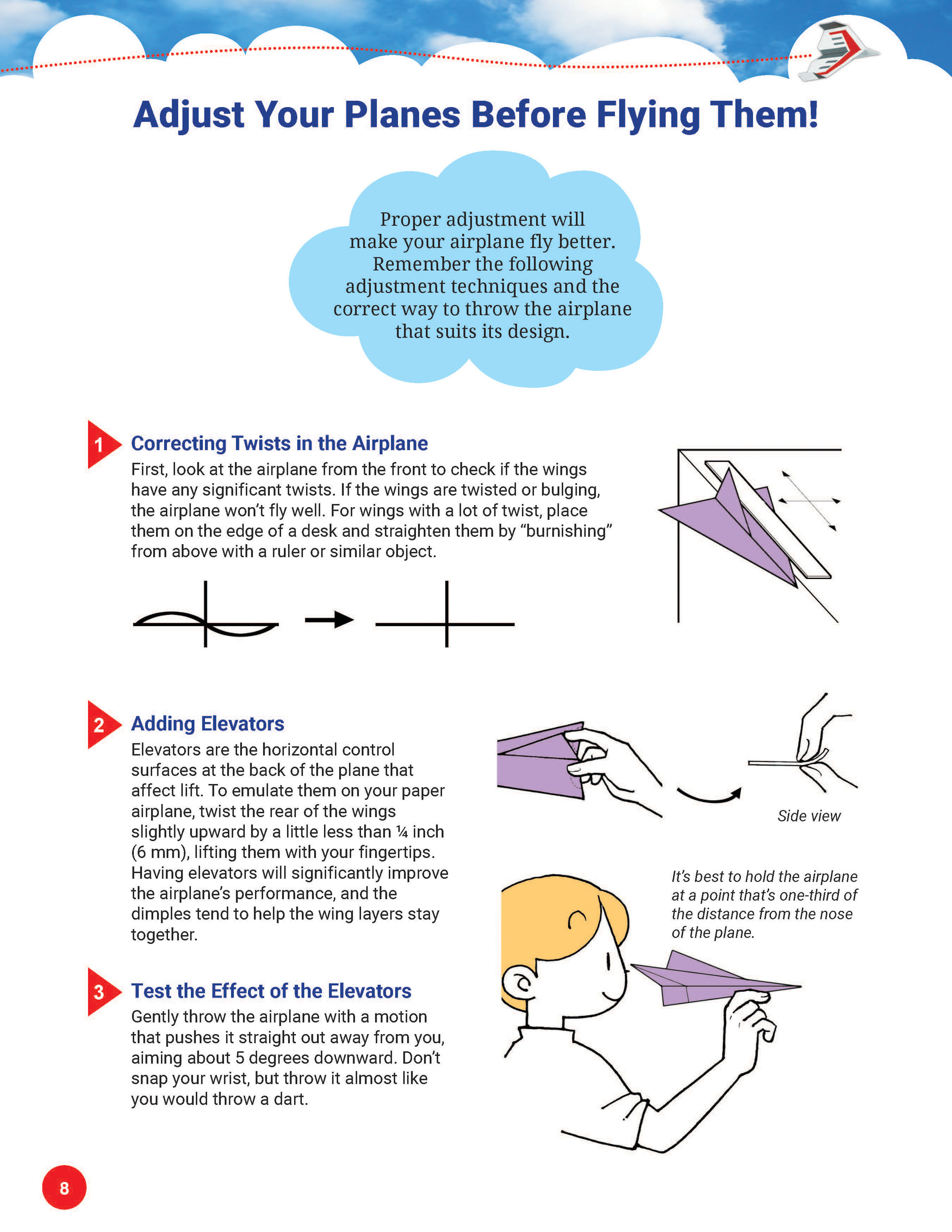 Ultra Long Flight Paper Airplanes