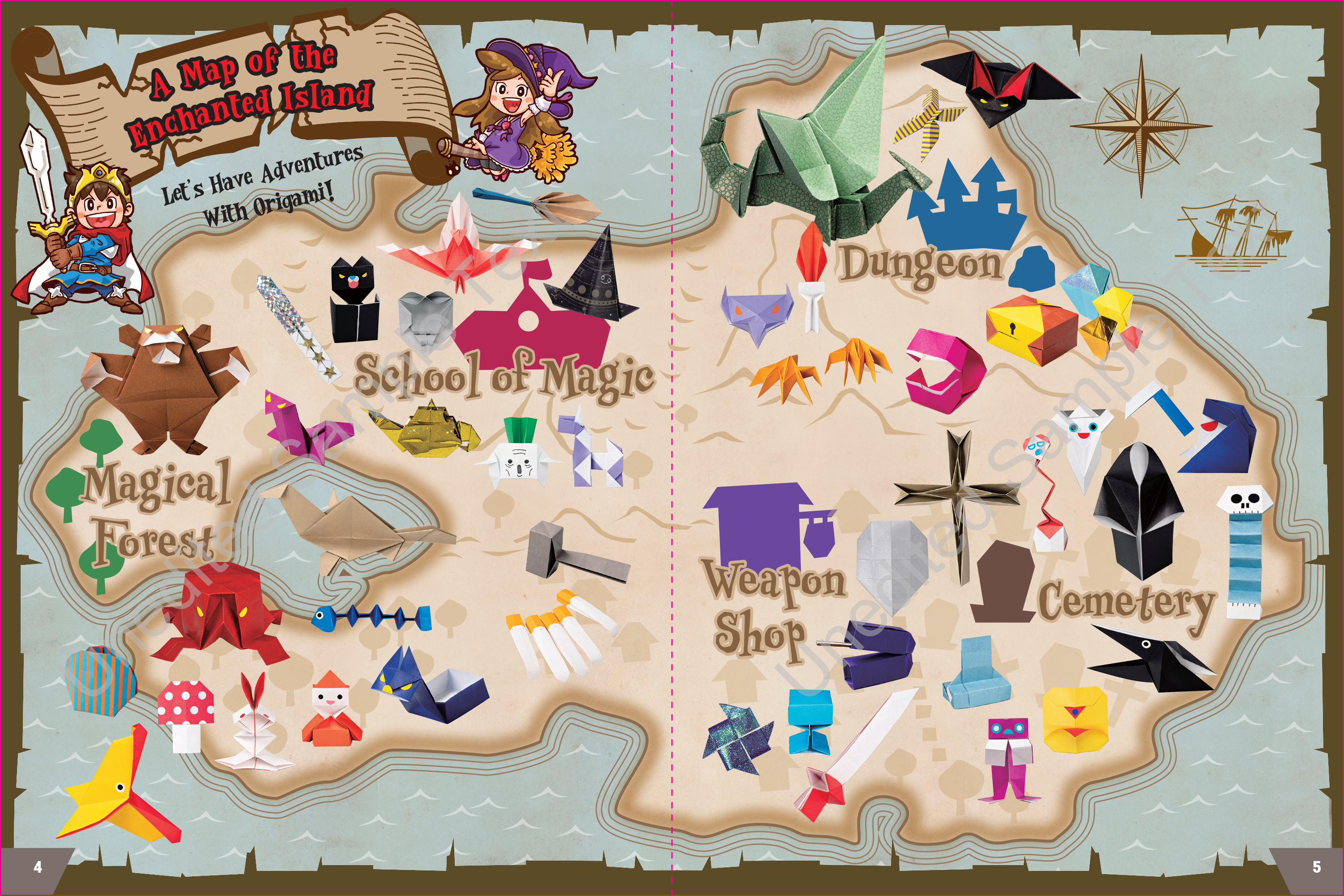 Origami Monsters & Magic