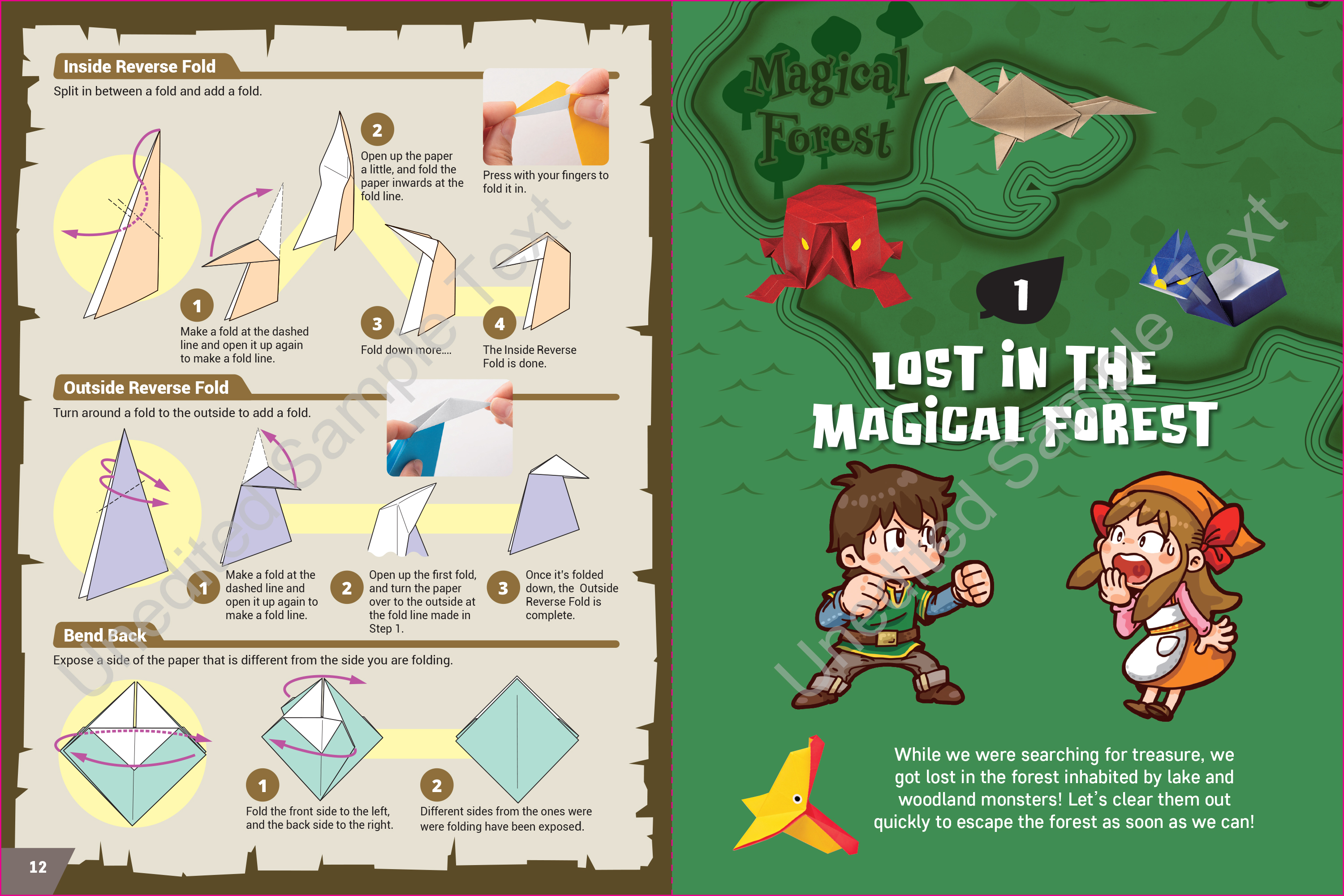 Origami Monsters & Magic