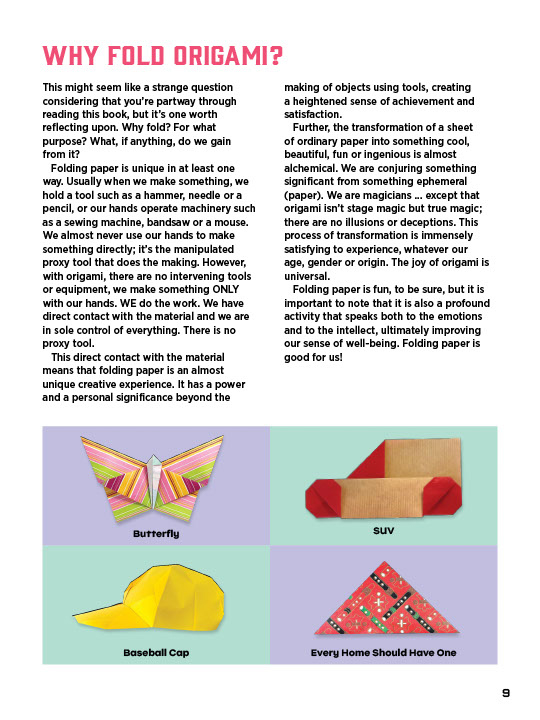 One Fold at a Time Origami