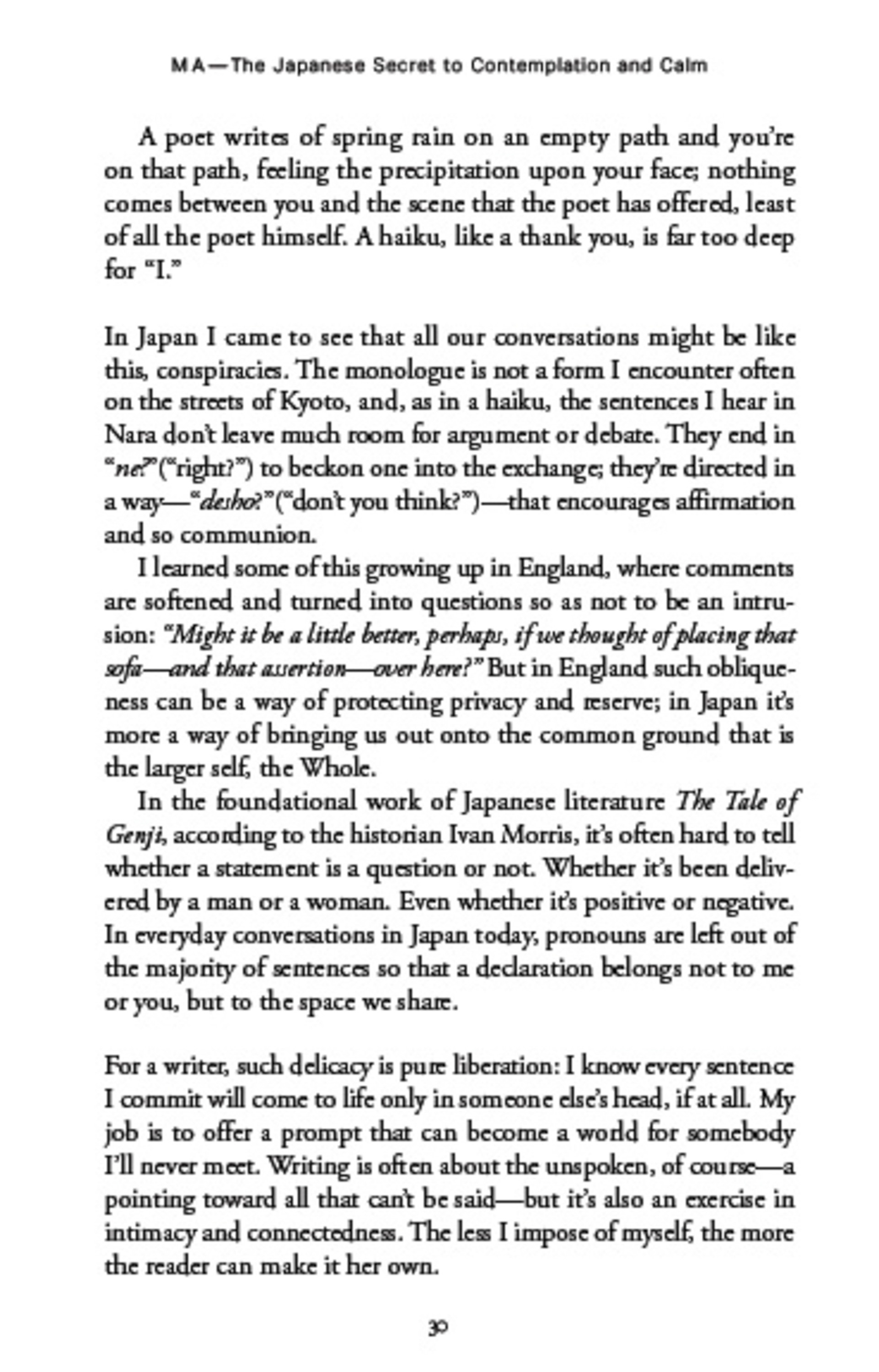 Ma: The Japanese Secret to Contemplation and Calm