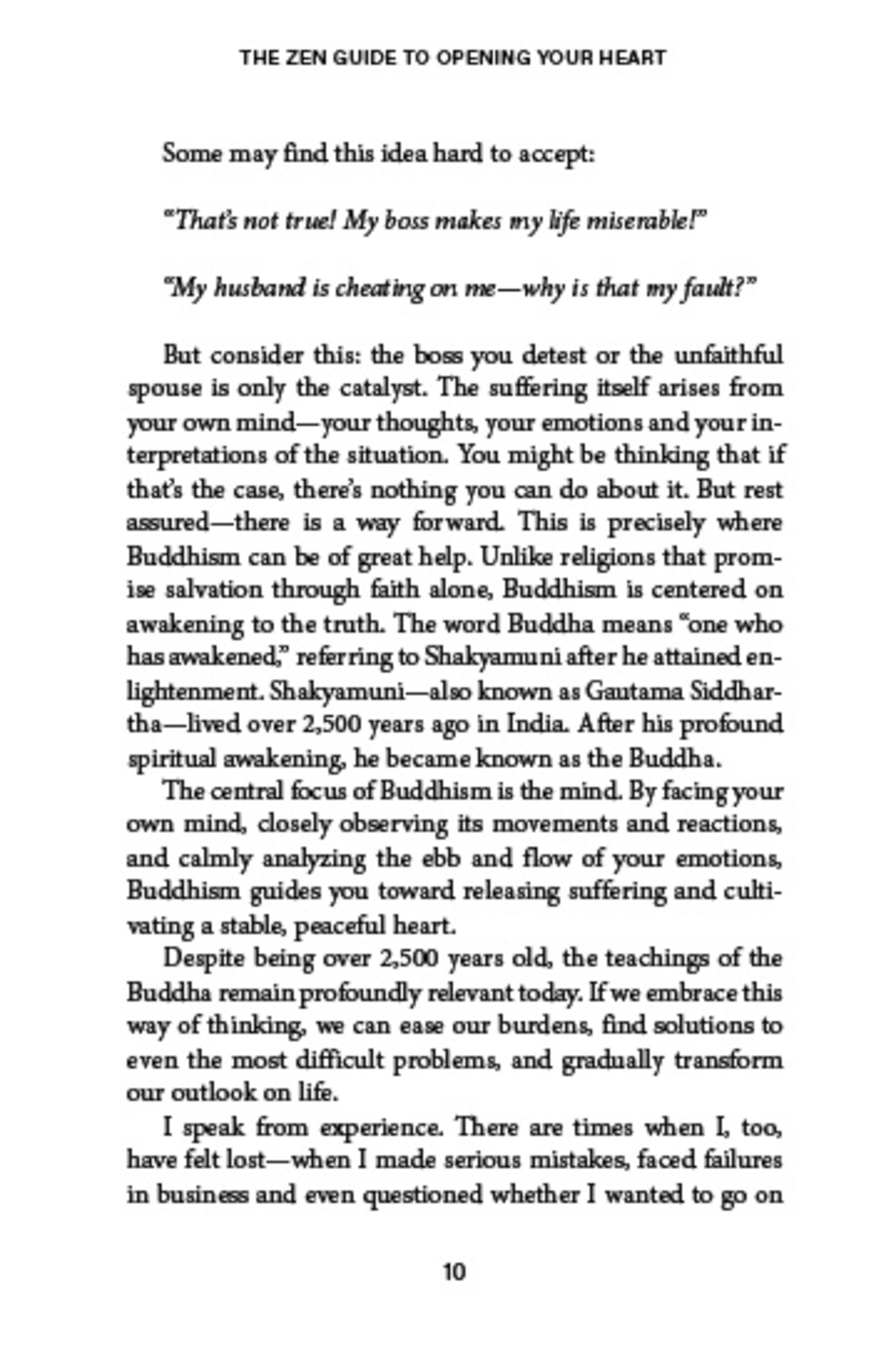 The Zen Guide to Opening Your Heart