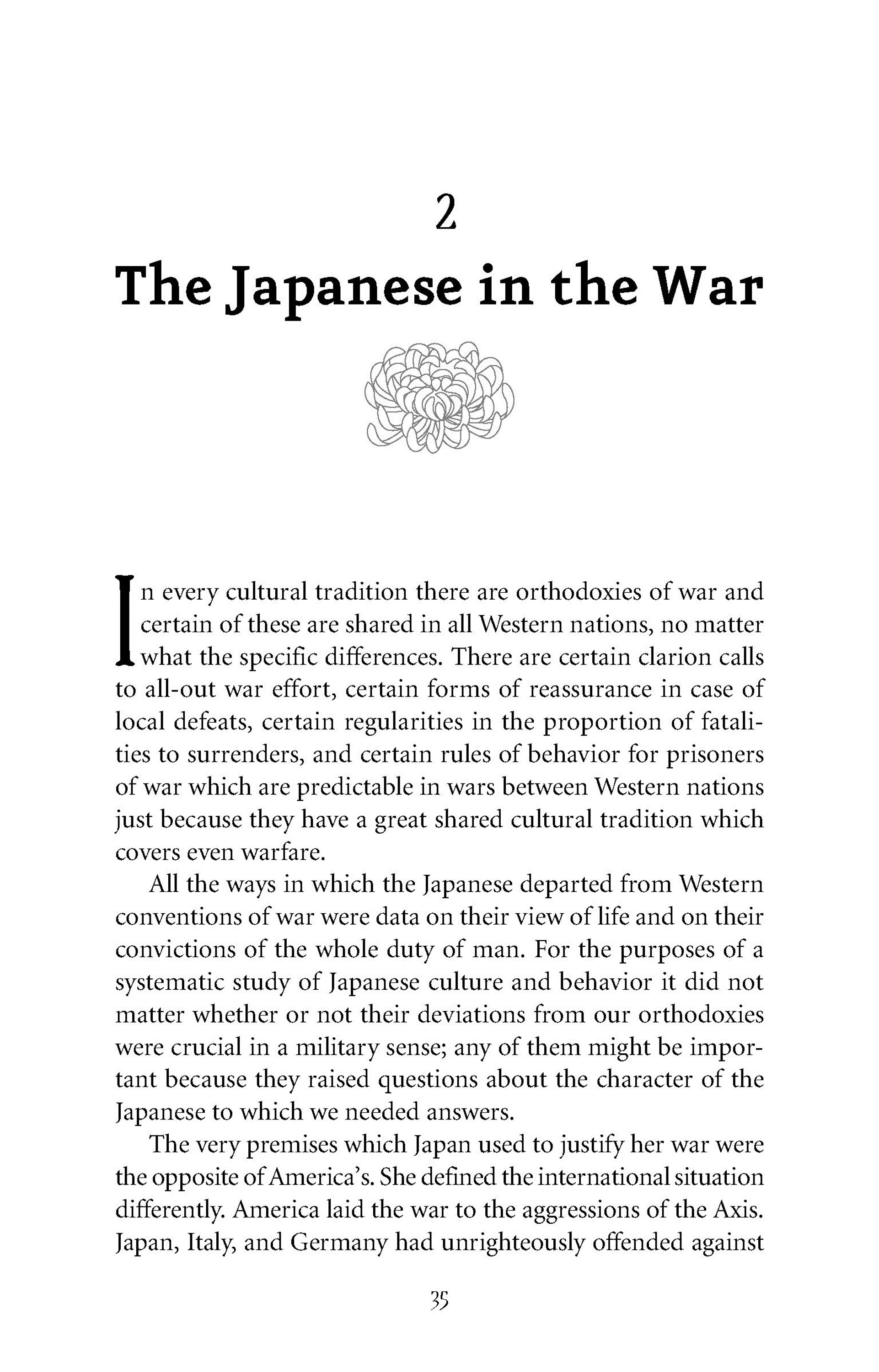 The Chrysanthemum and the Sword
