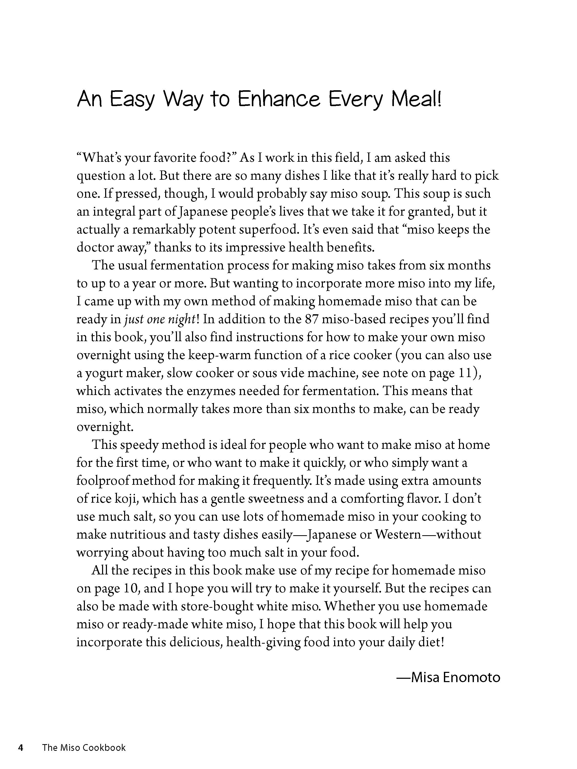The Miso Cookbook