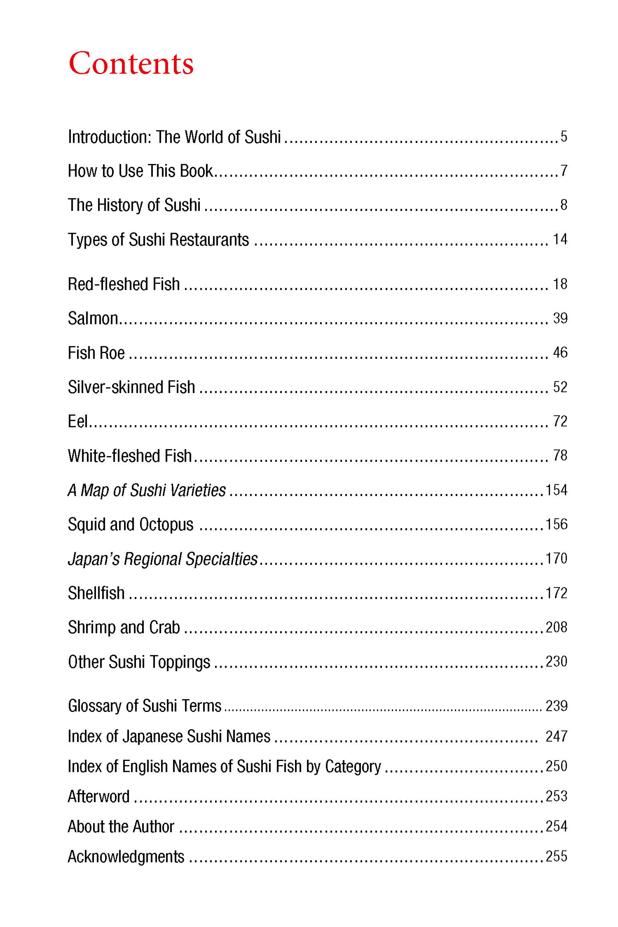 Essential Pocket Guide to Sushi