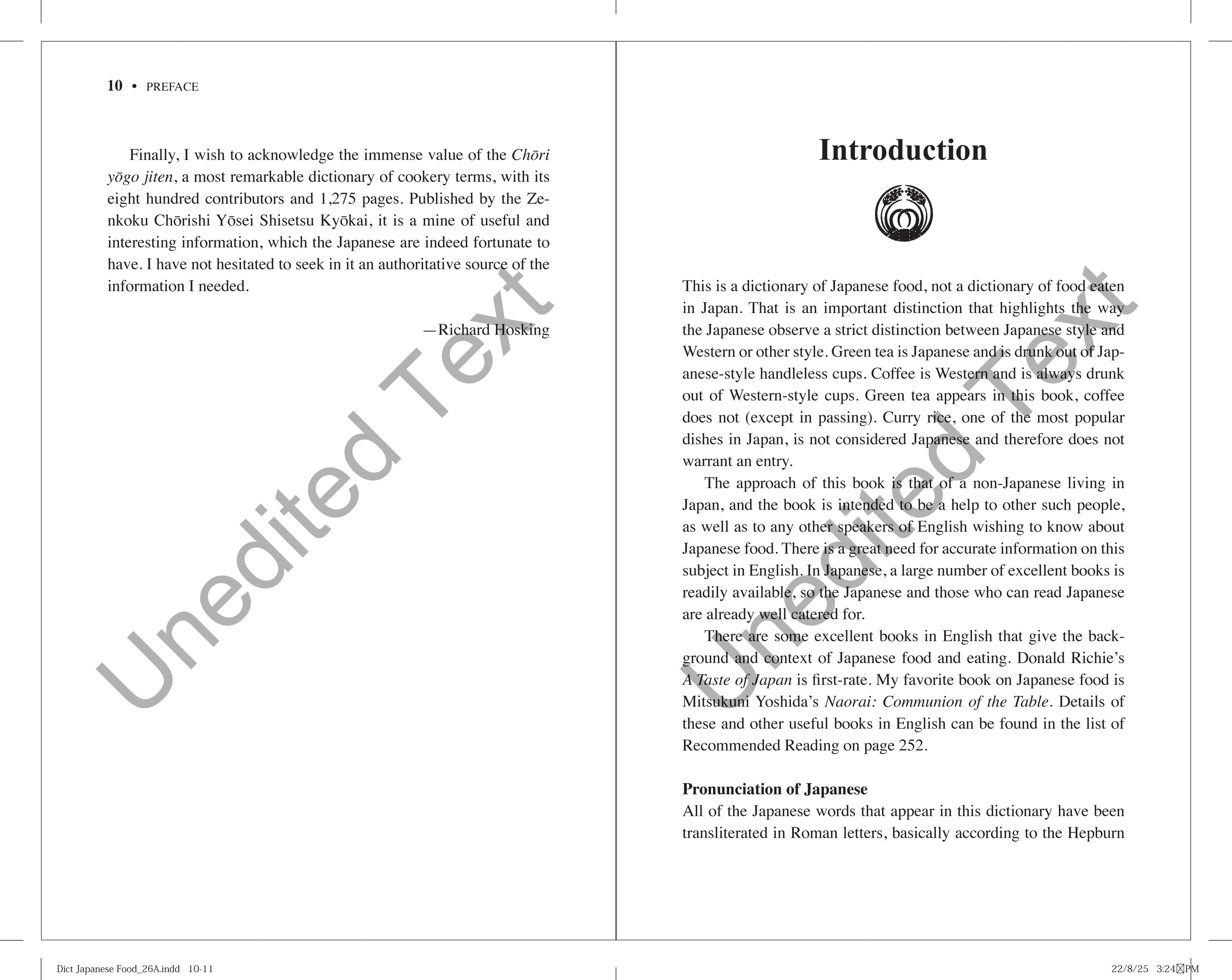 The Illustrated Dictionary of Japanese Food