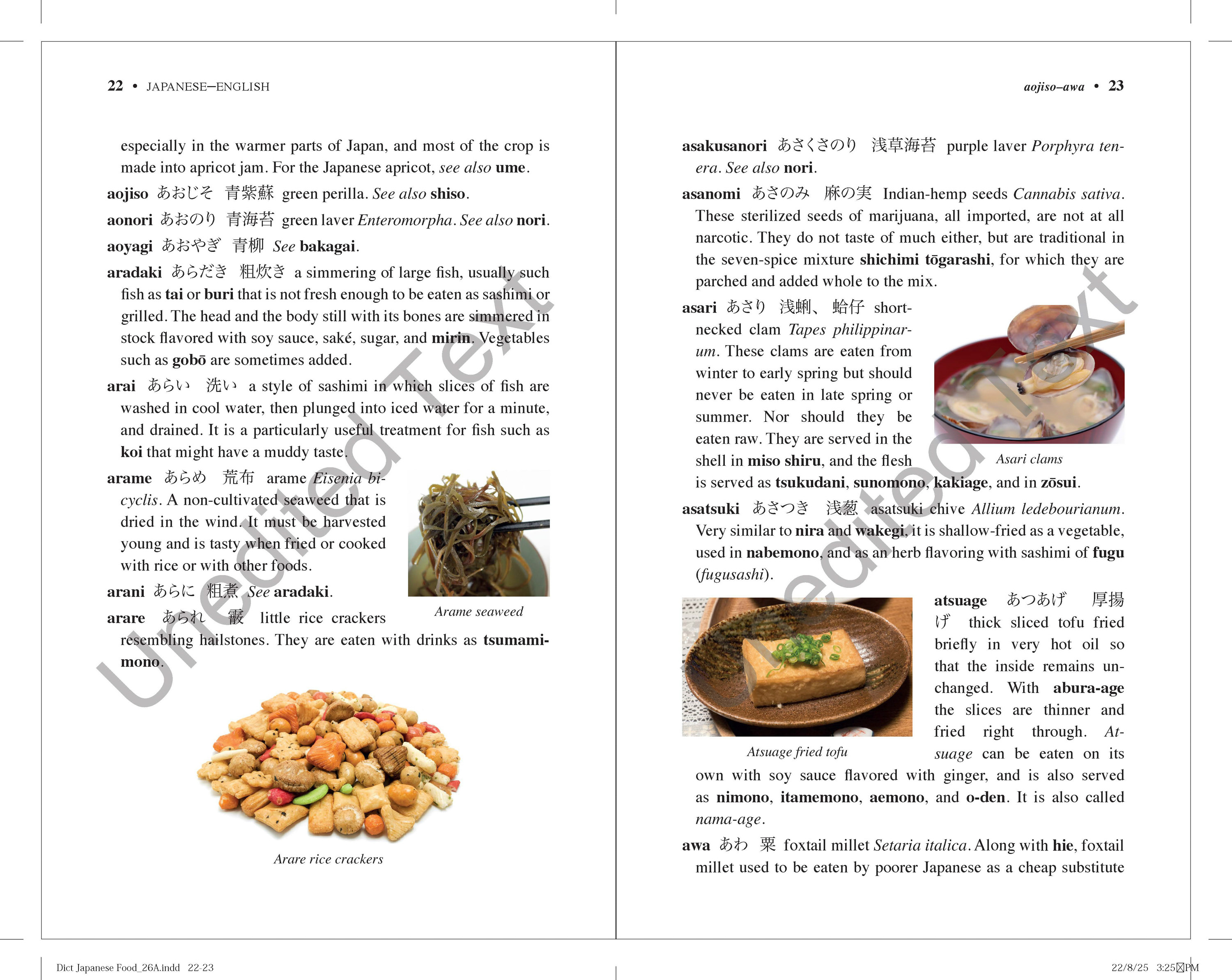 The Illustrated Dictionary of Japanese Food