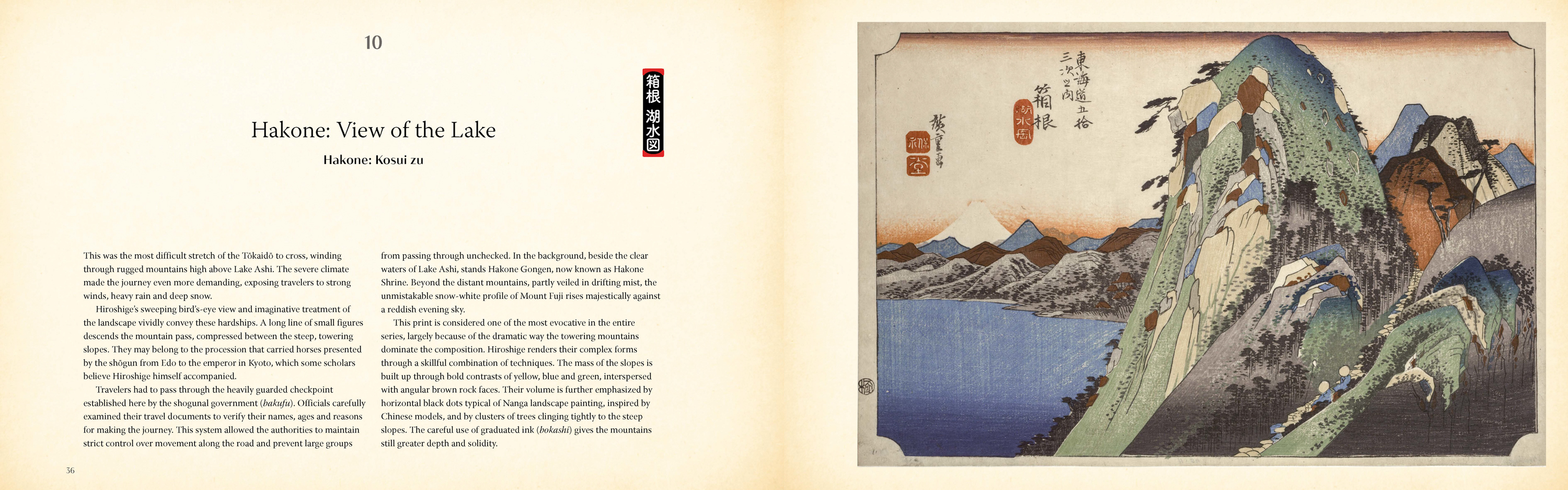 Hiroshige's Fifty-Three Stations on the Tokaido Road