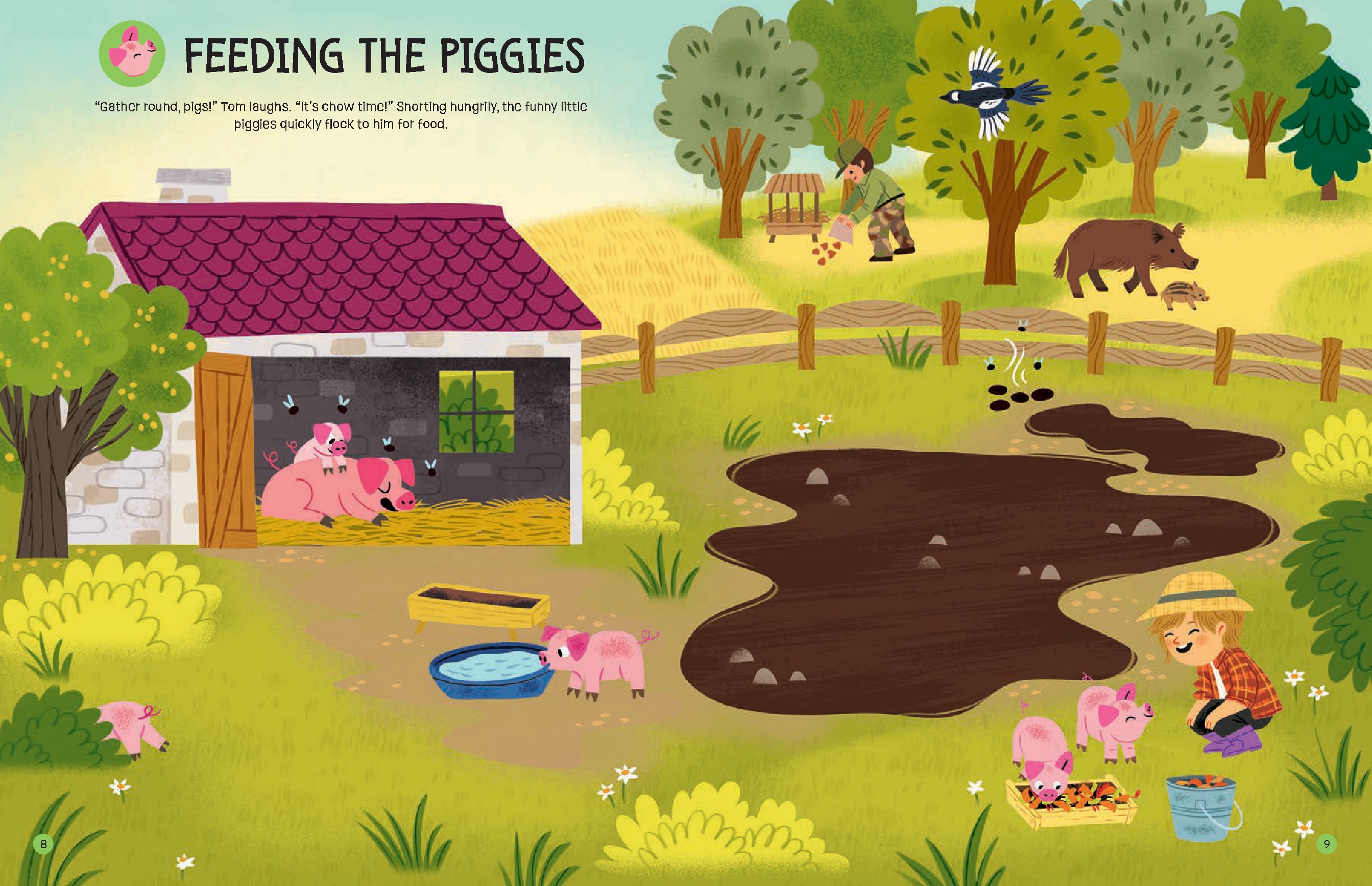 Deluxe Sticker Book: On the Farm