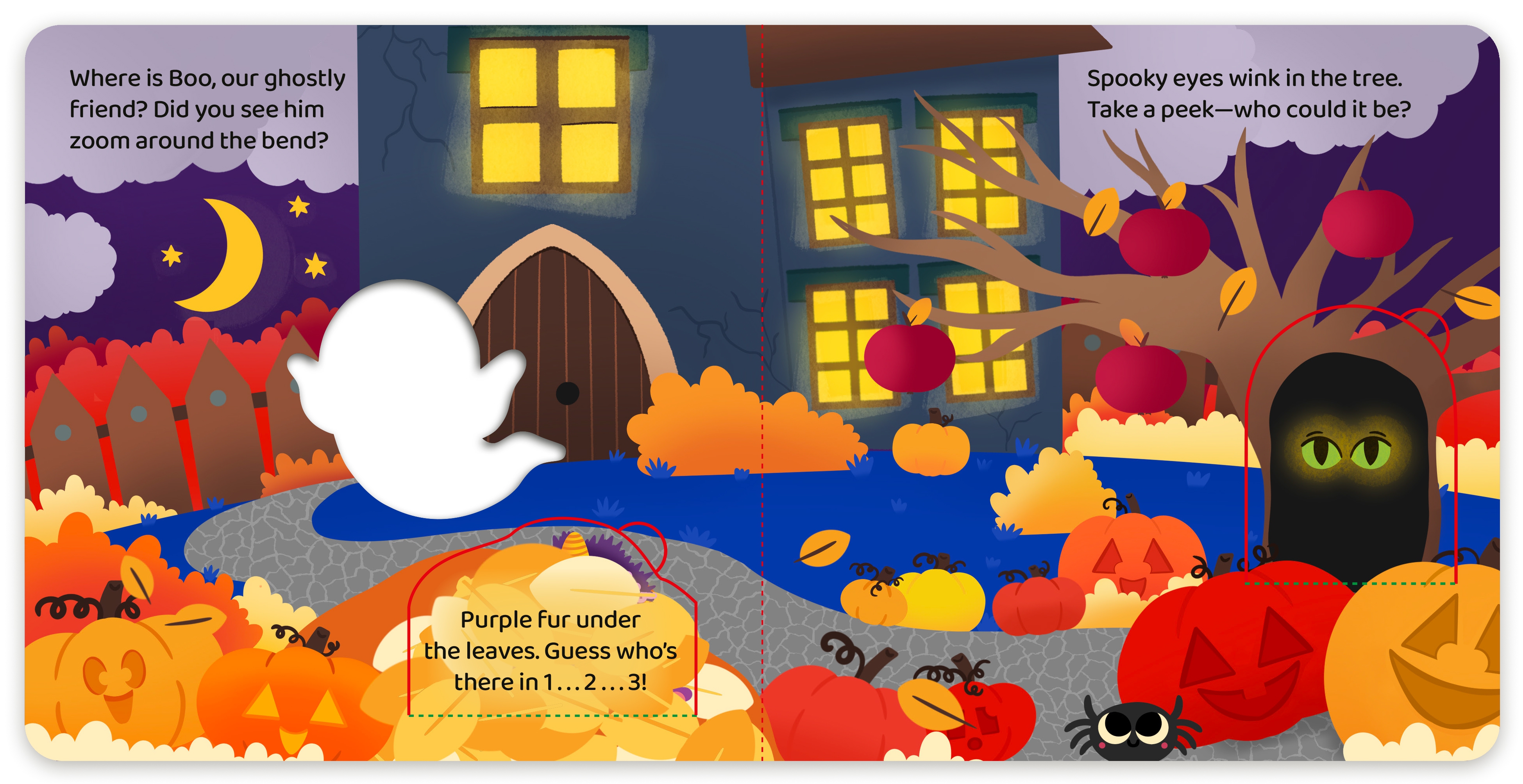 Peekaboo, Spooky Crew!