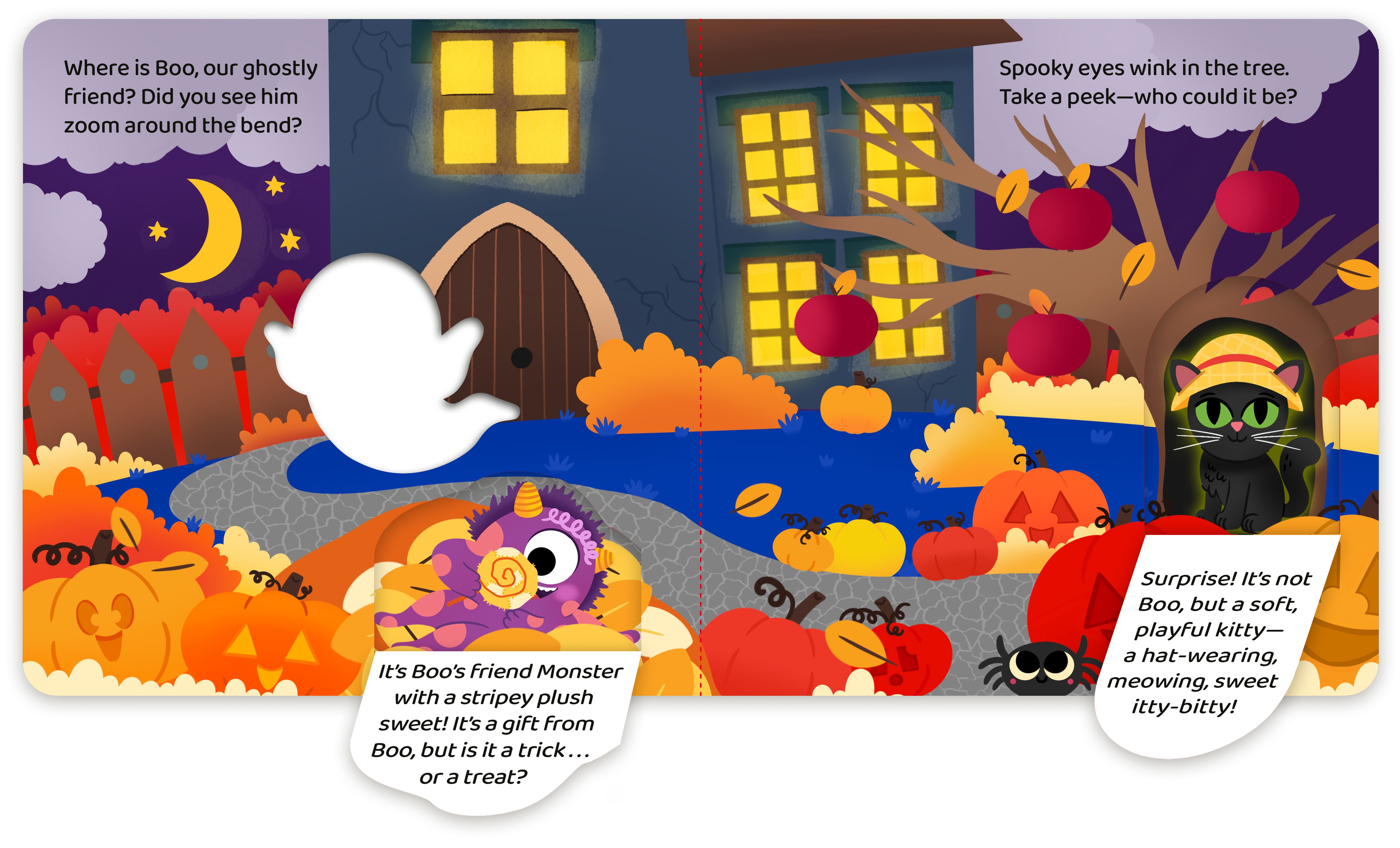 Peekaboo, Spooky Crew!