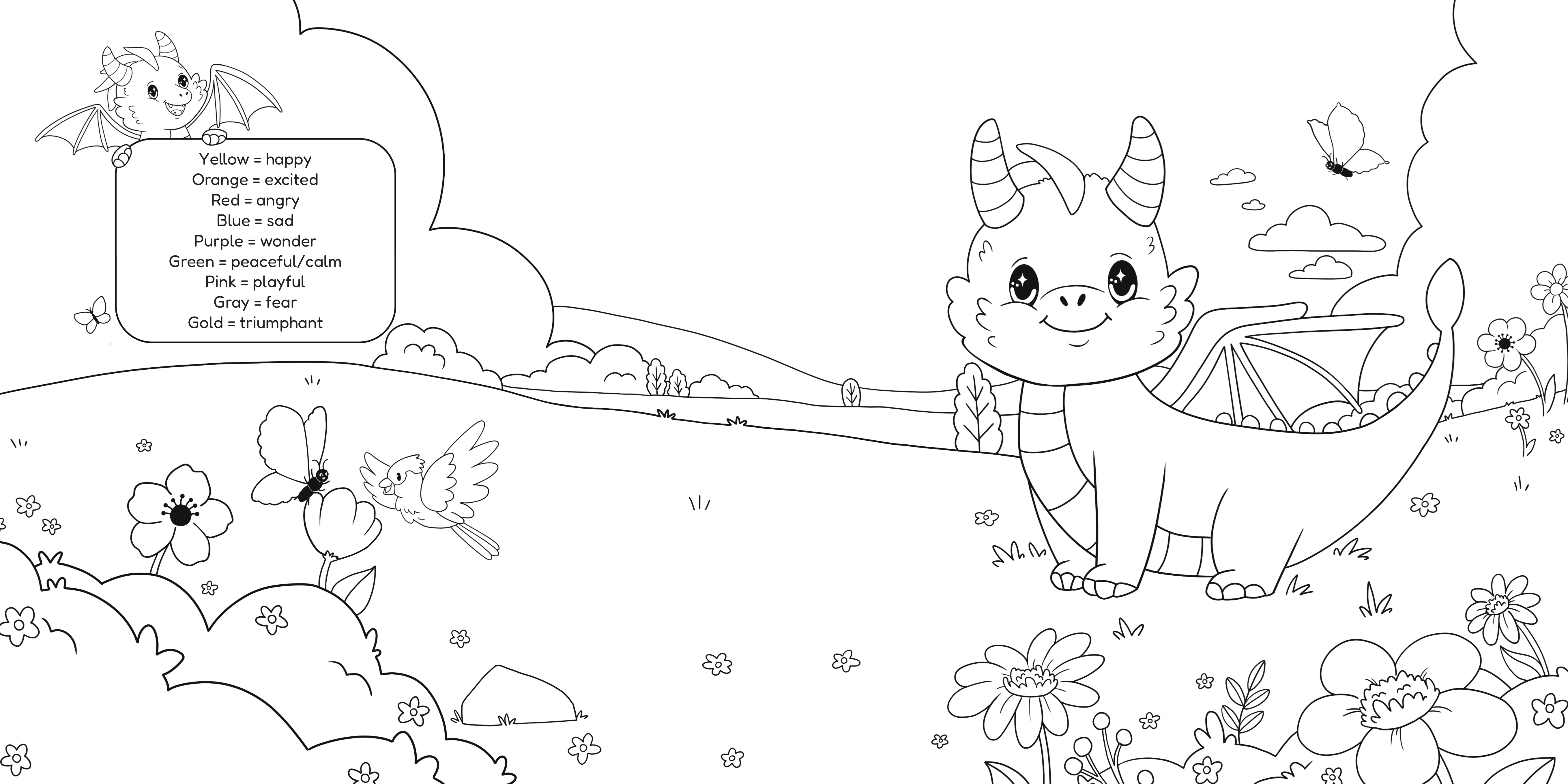 Louie's Colorful Feelings Coloring Book